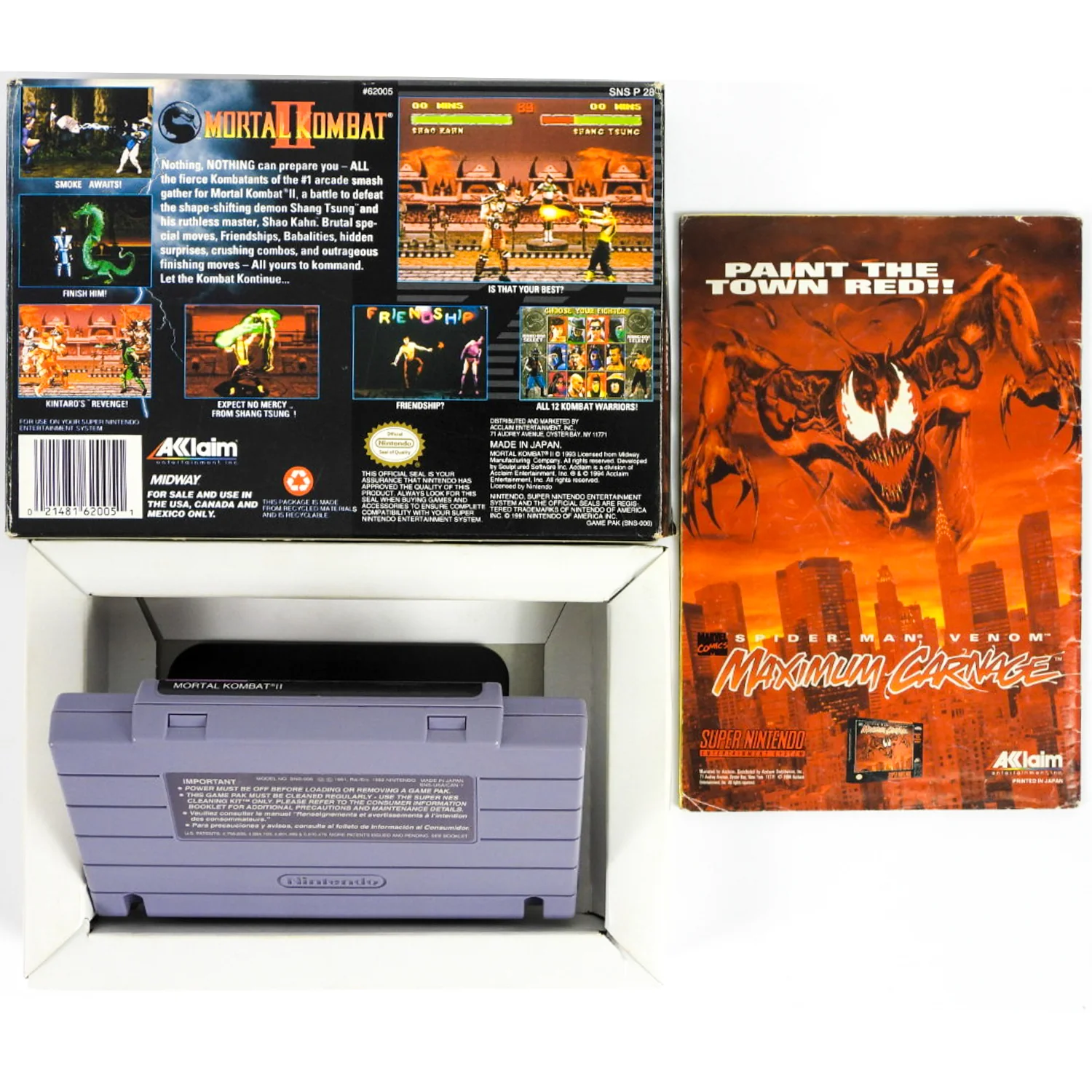 Mortal Kombat II 2 (Super Nintendo / SNES) - Image 9