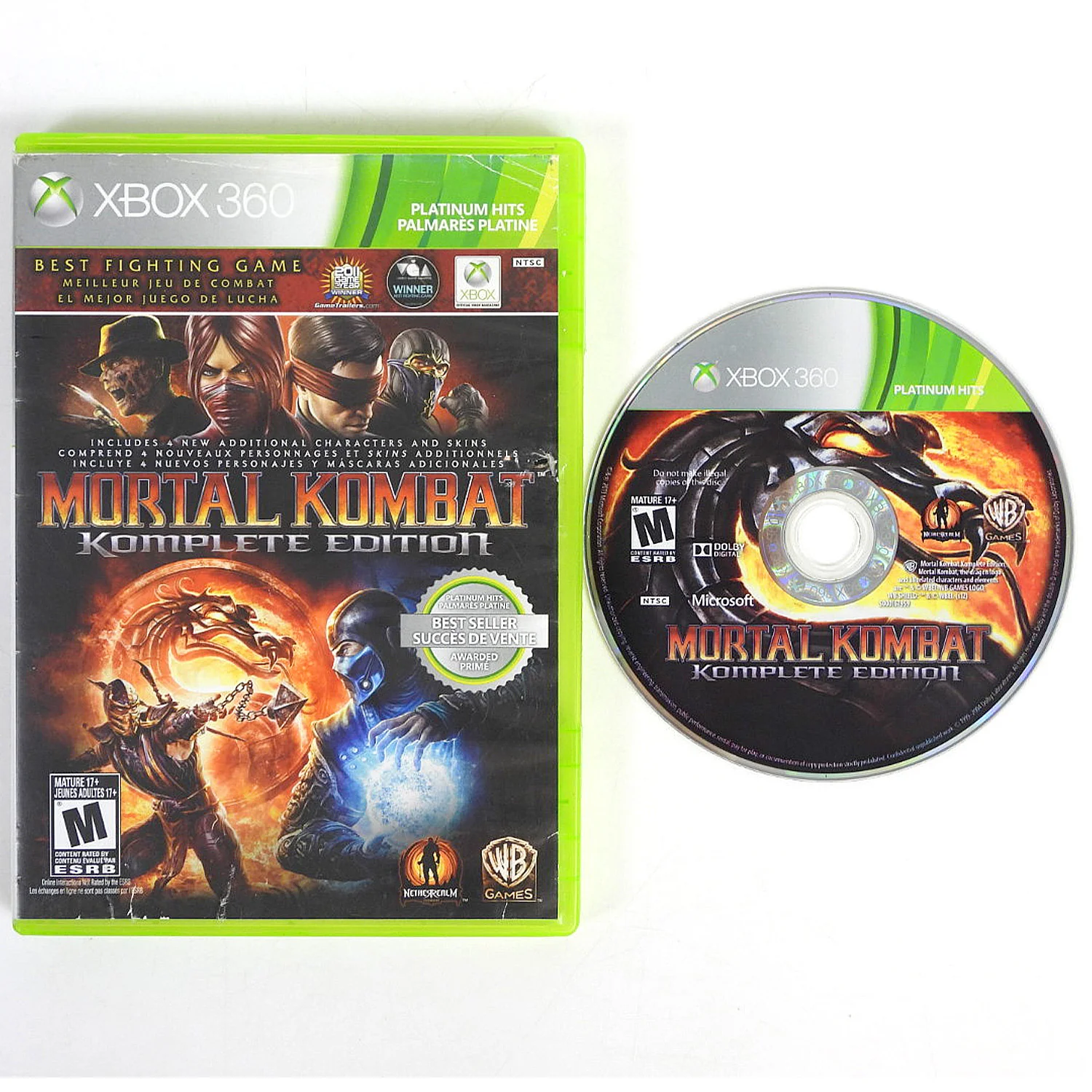 Mortal Kombat [Komplete Edition] [Platinum Hits] (Xbox 360) - Image 2