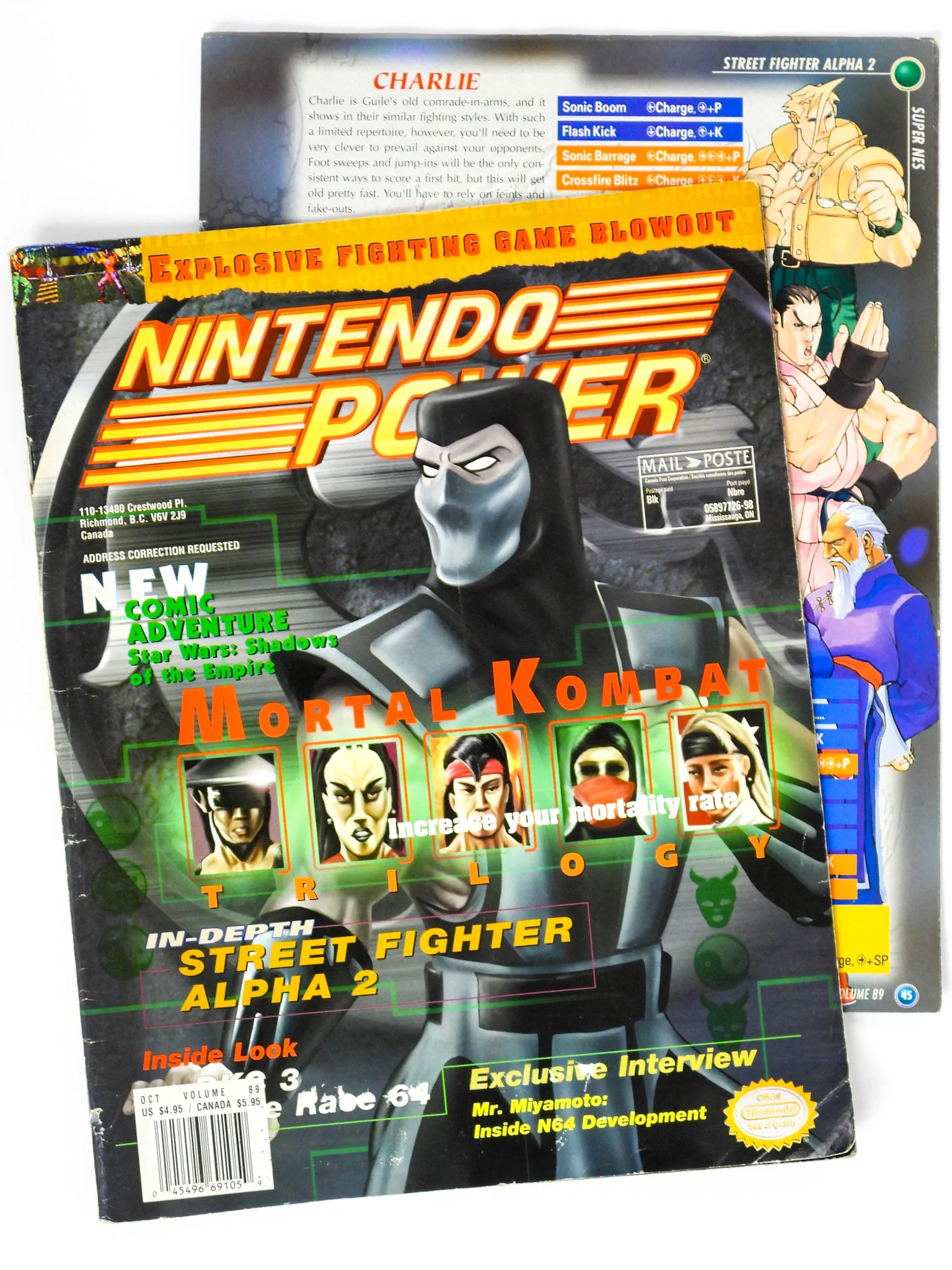 Mortal Kombat Trilogy [Volume 89] [Nintendo Power] (Magazines) - Image 7