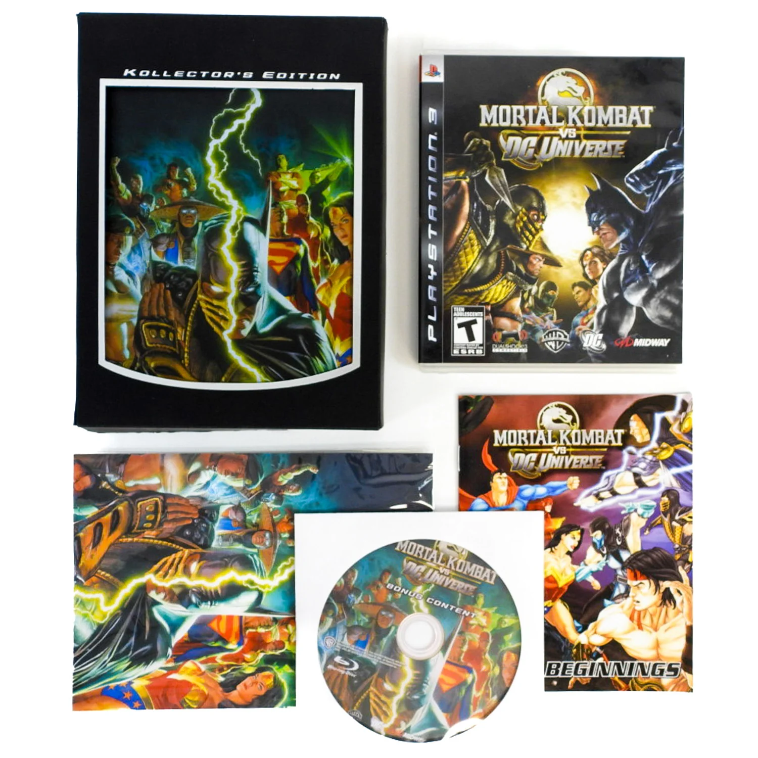 Mortal Kombat Vs. DC Universe [Kollector's Edition] (PlayStation 3 / PS3) - Image 3