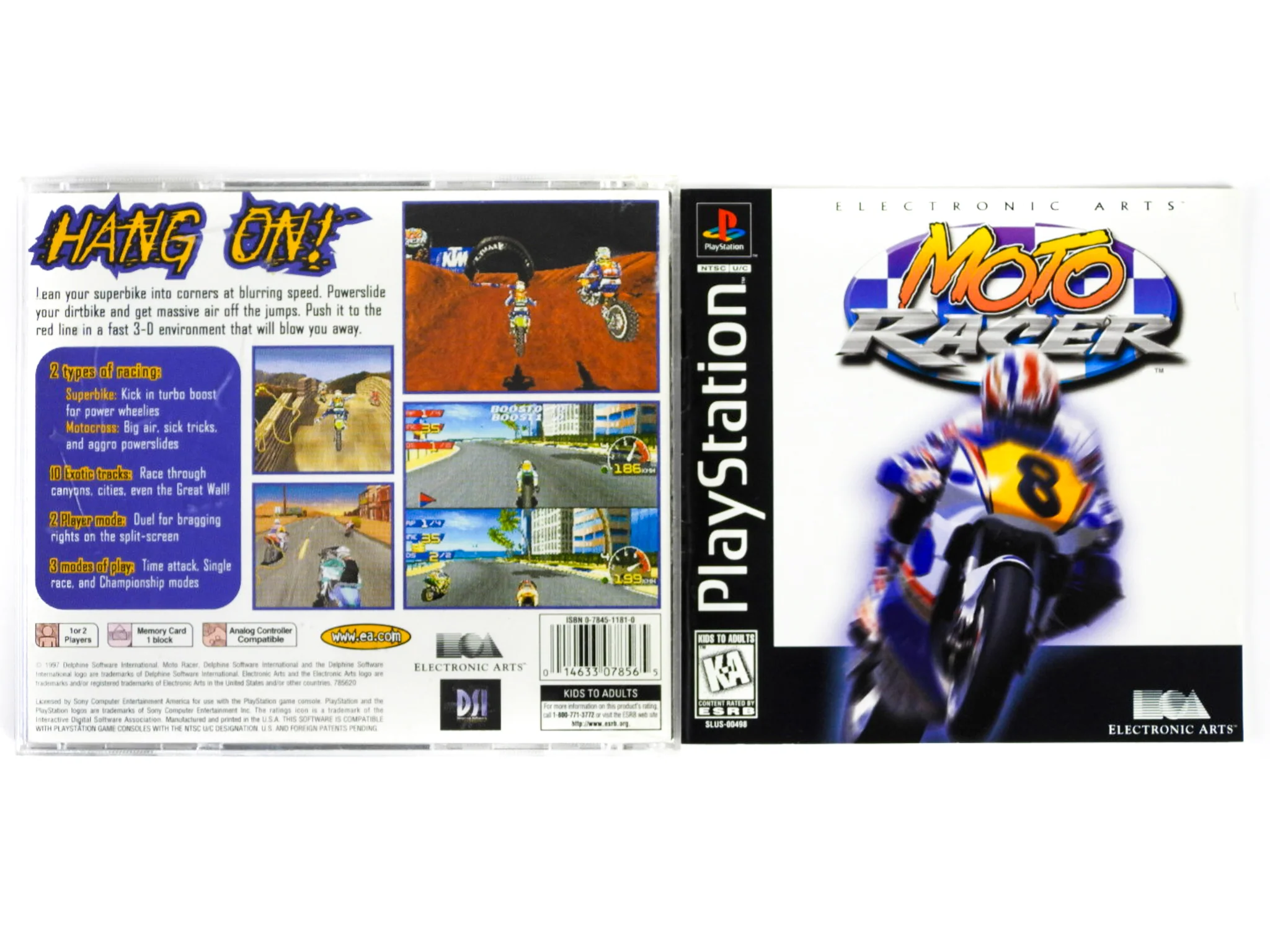 Moto Racer (PlayStation / PS1) - Image 2