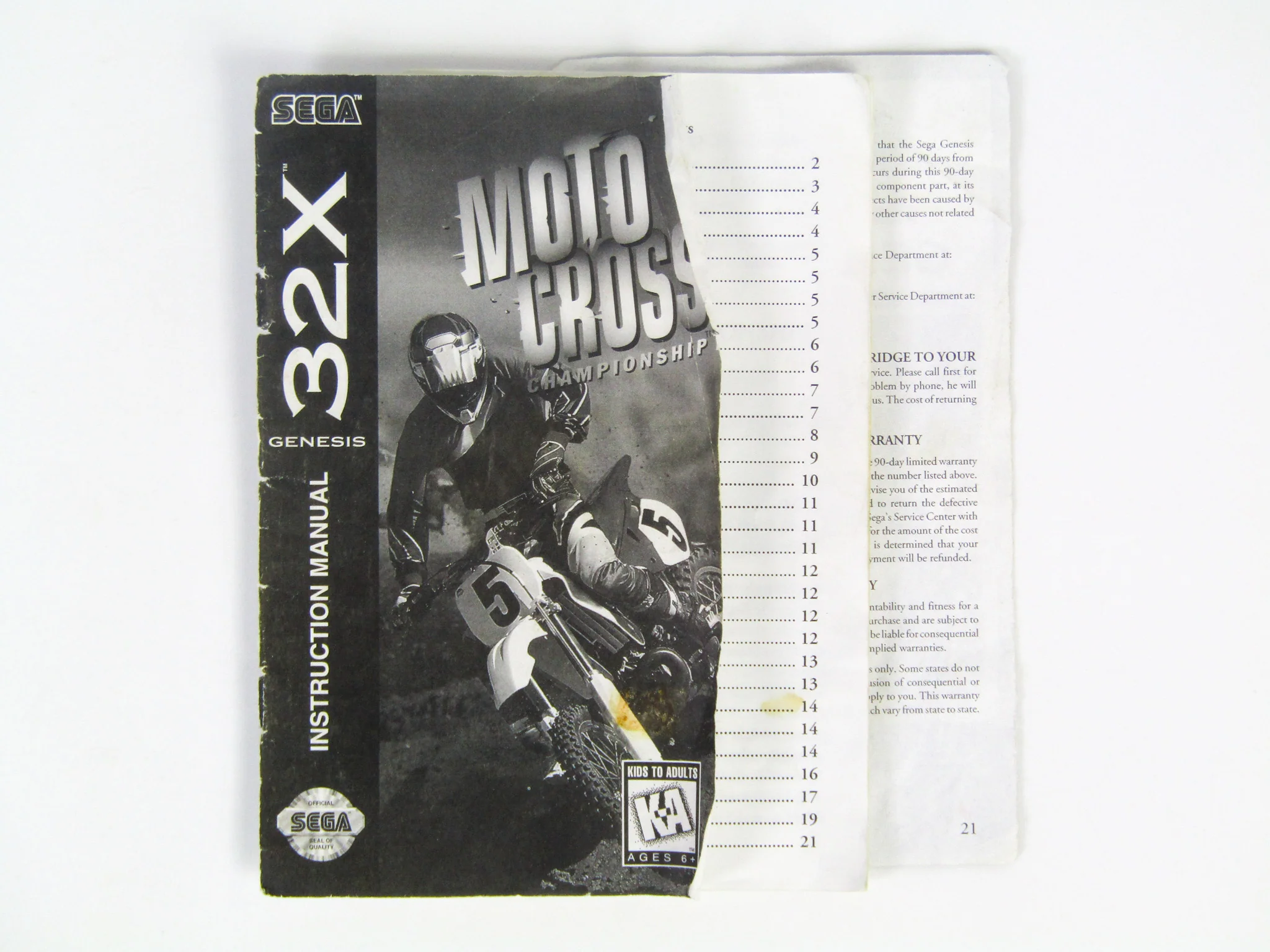 Motocross Championship (Sega 32X) - Image 3