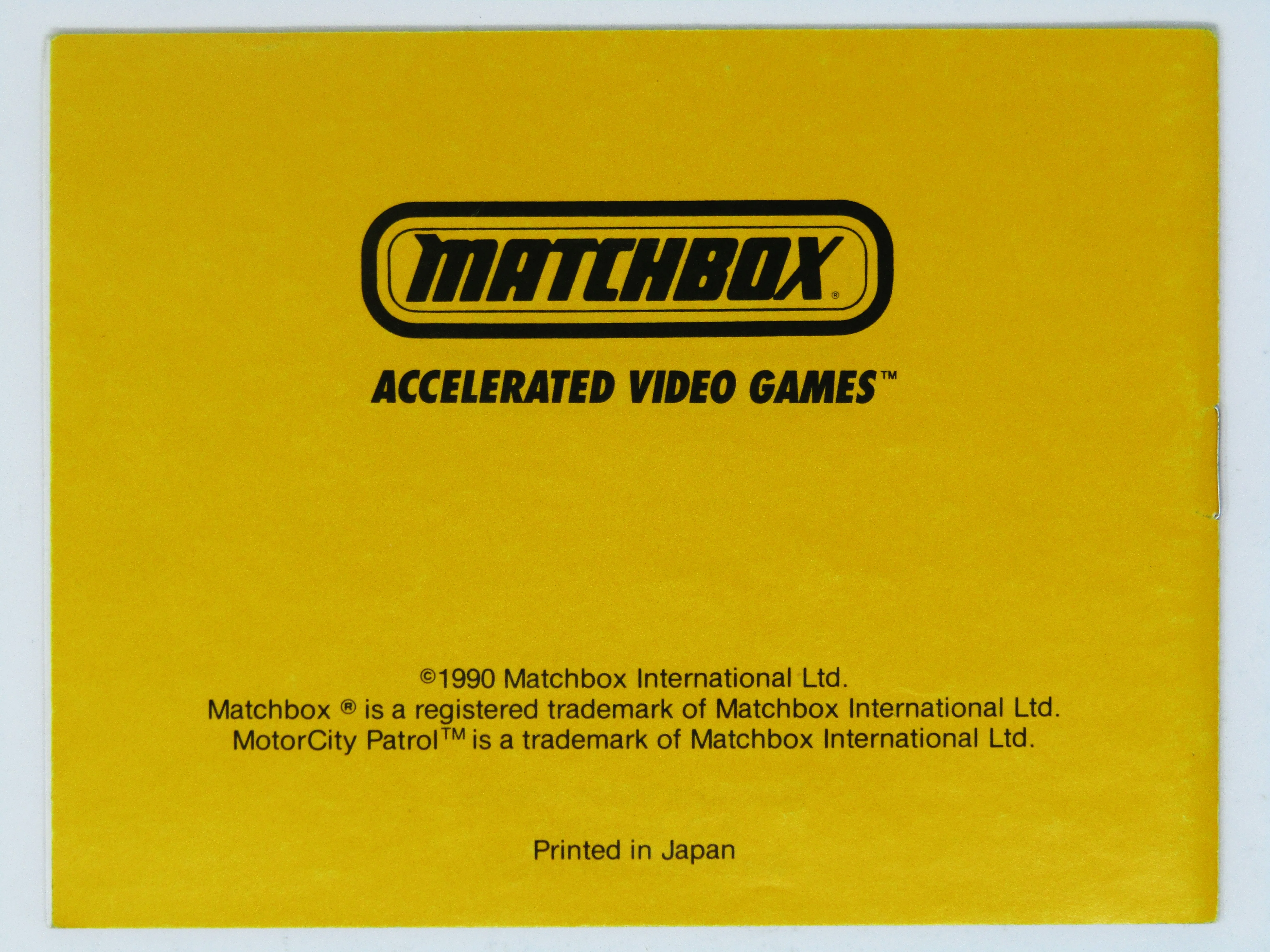 Motor City Patrol [Manual] (Nintendo / NES) - Image 2