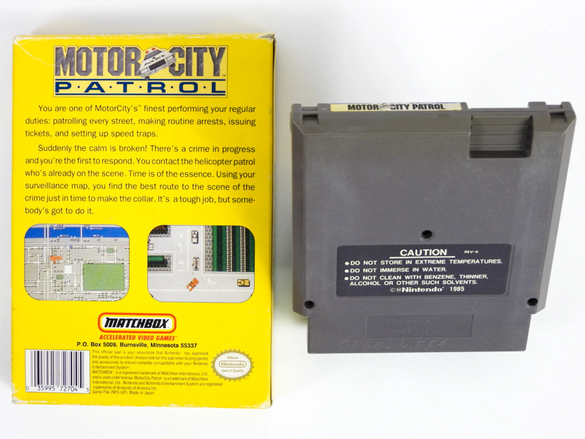 Motor City Patrol (Nintendo / NES) - Image 2