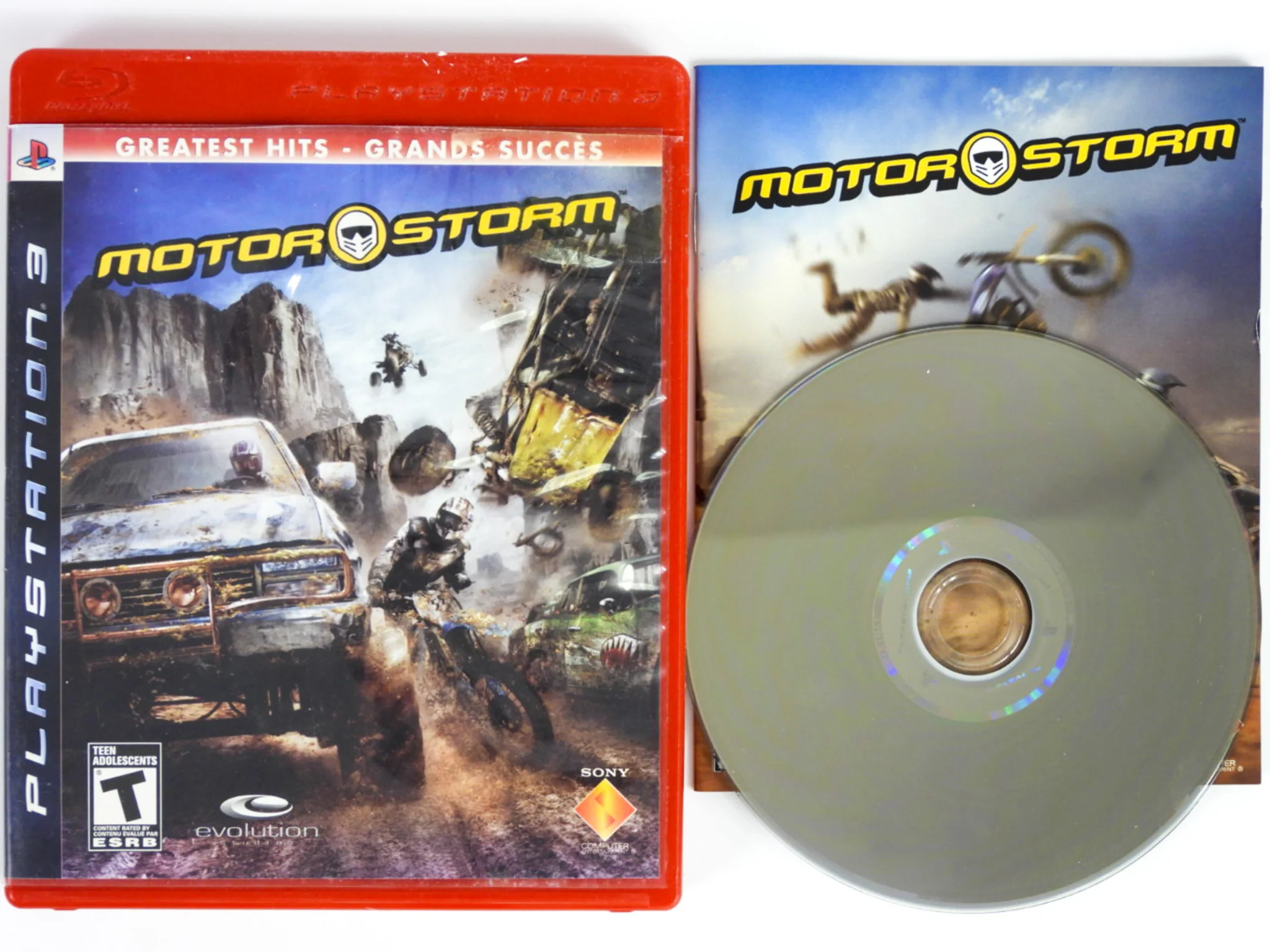 MotorStorm [Greatest Hits] (PlayStation 3 / PS3) - Image 2
