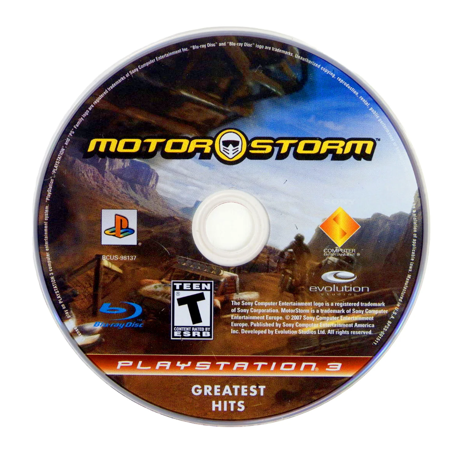 MotorStorm [Greatest Hits] (PlayStation 3 / PS3) - Image 4