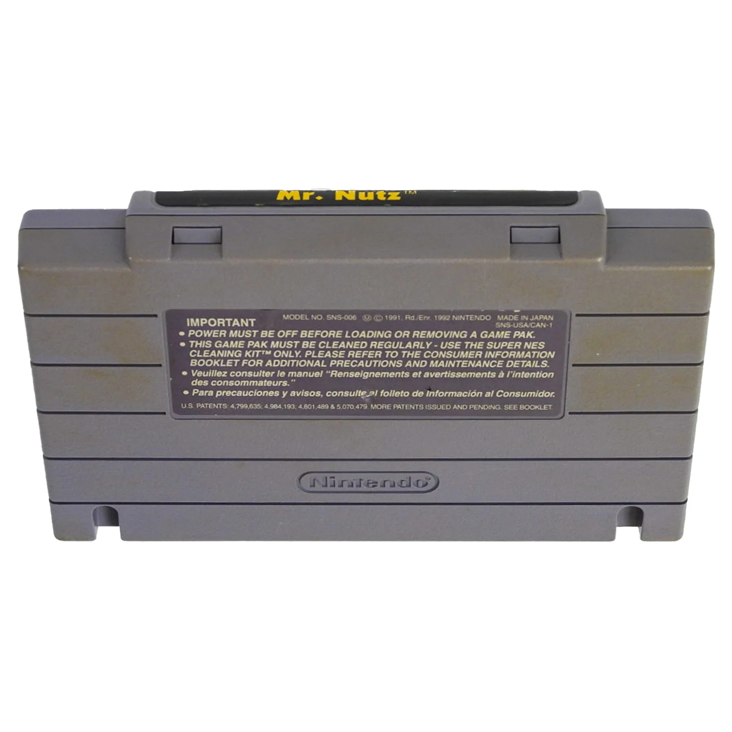 Mr. Nutz (Super Nintendo / SNES) - Image 2