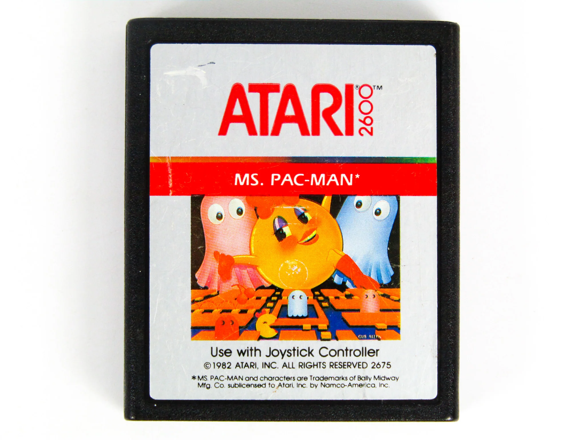 Ms. Pac-Man [Silver Label] (Atari 2600) - Image 6
