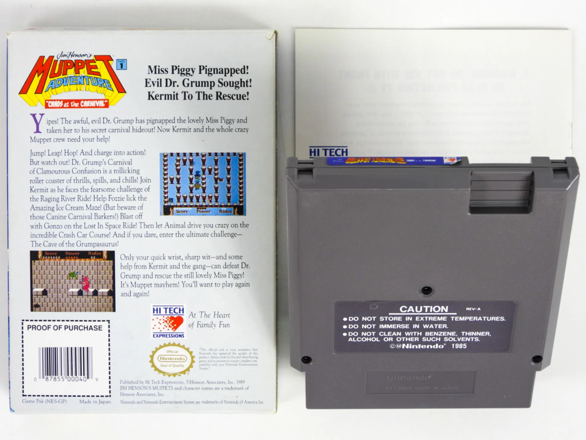 Muppet Adventure (Nintendo / NES) - Image 2