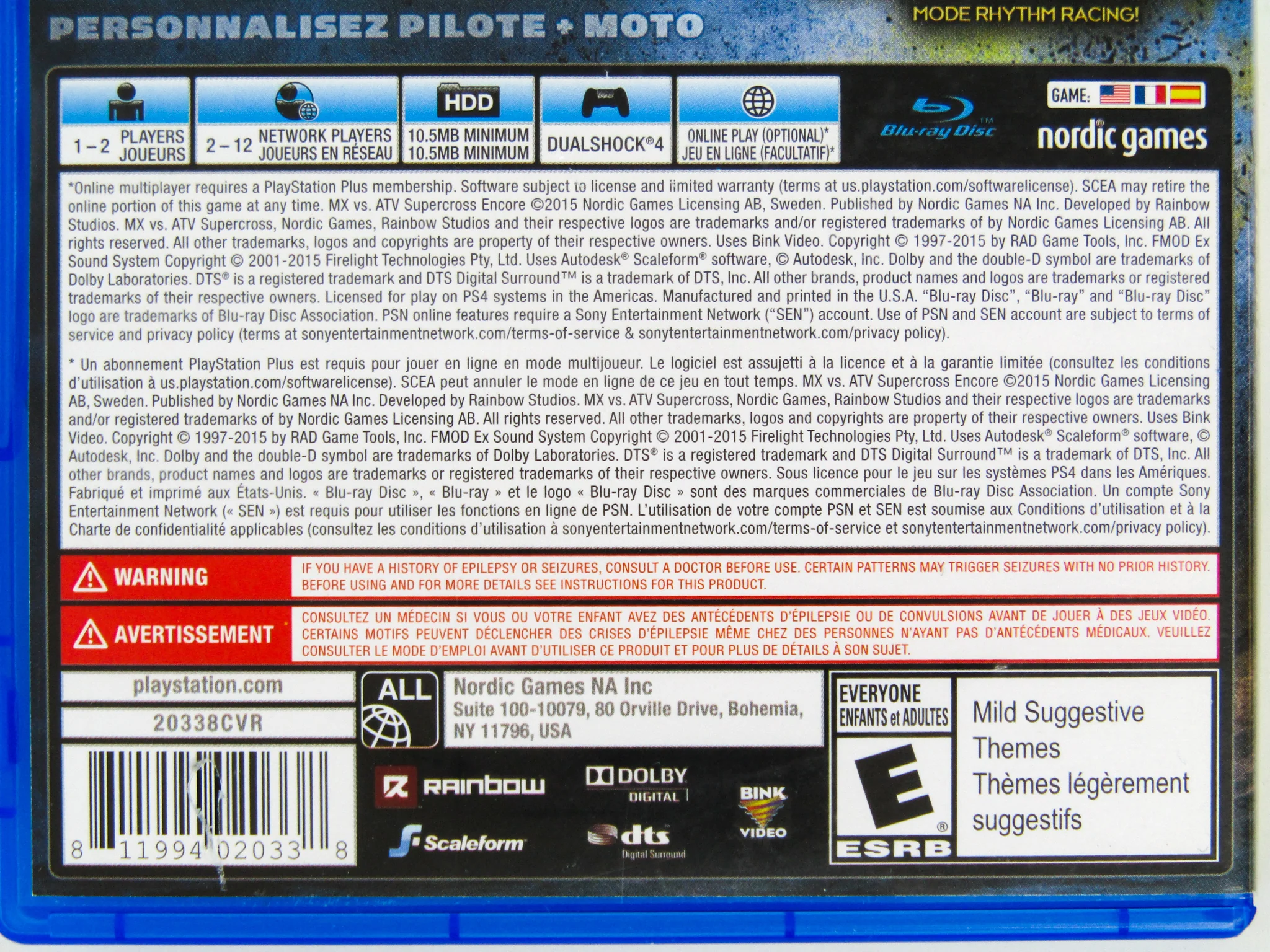 MX vs ATV Supercross Encore Edition (PlayStation 4 / PS4) - Image 4