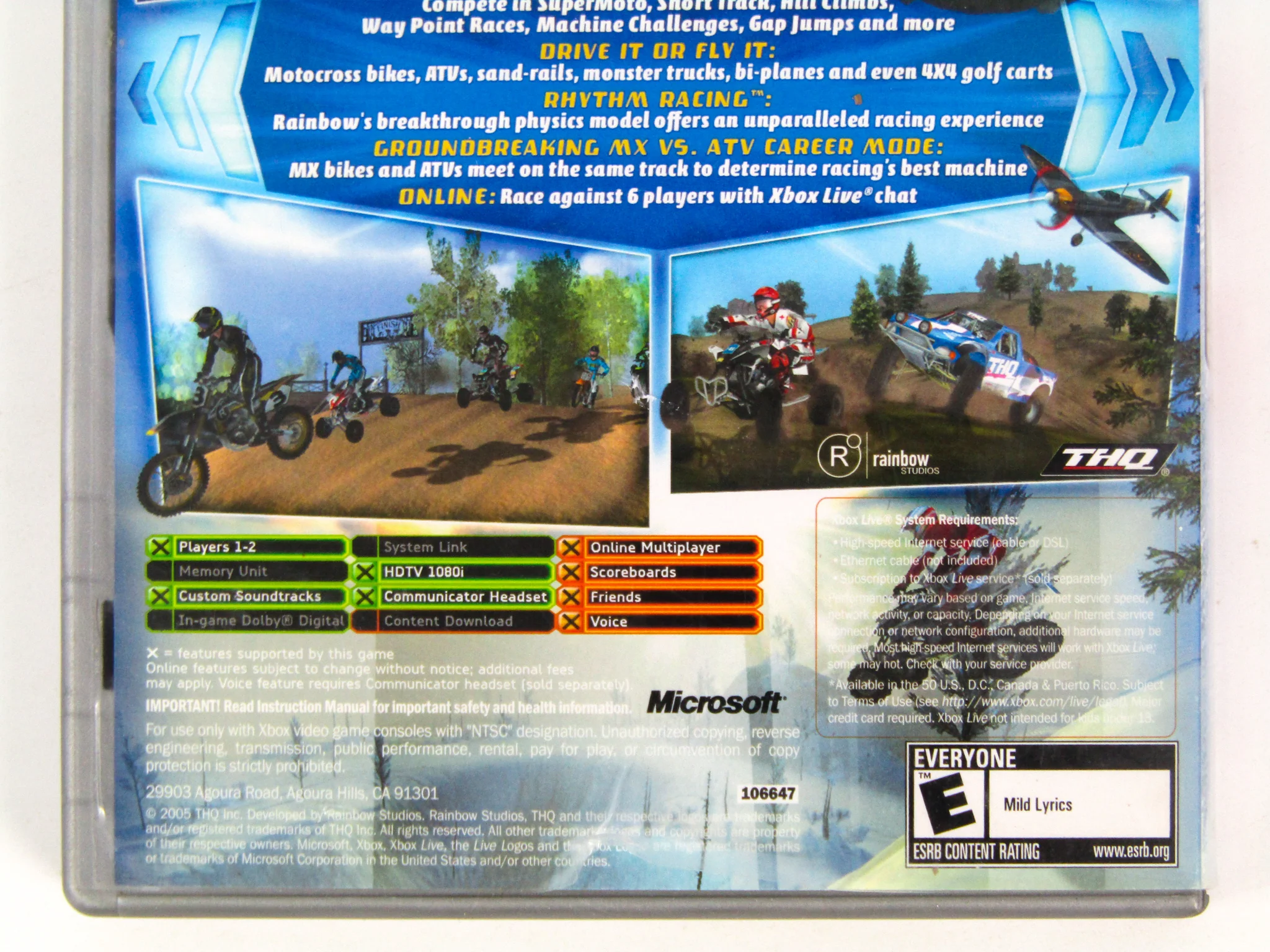 MX Vs. ATV Unleashed [Platinum Hits] (Xbox) - Image 3