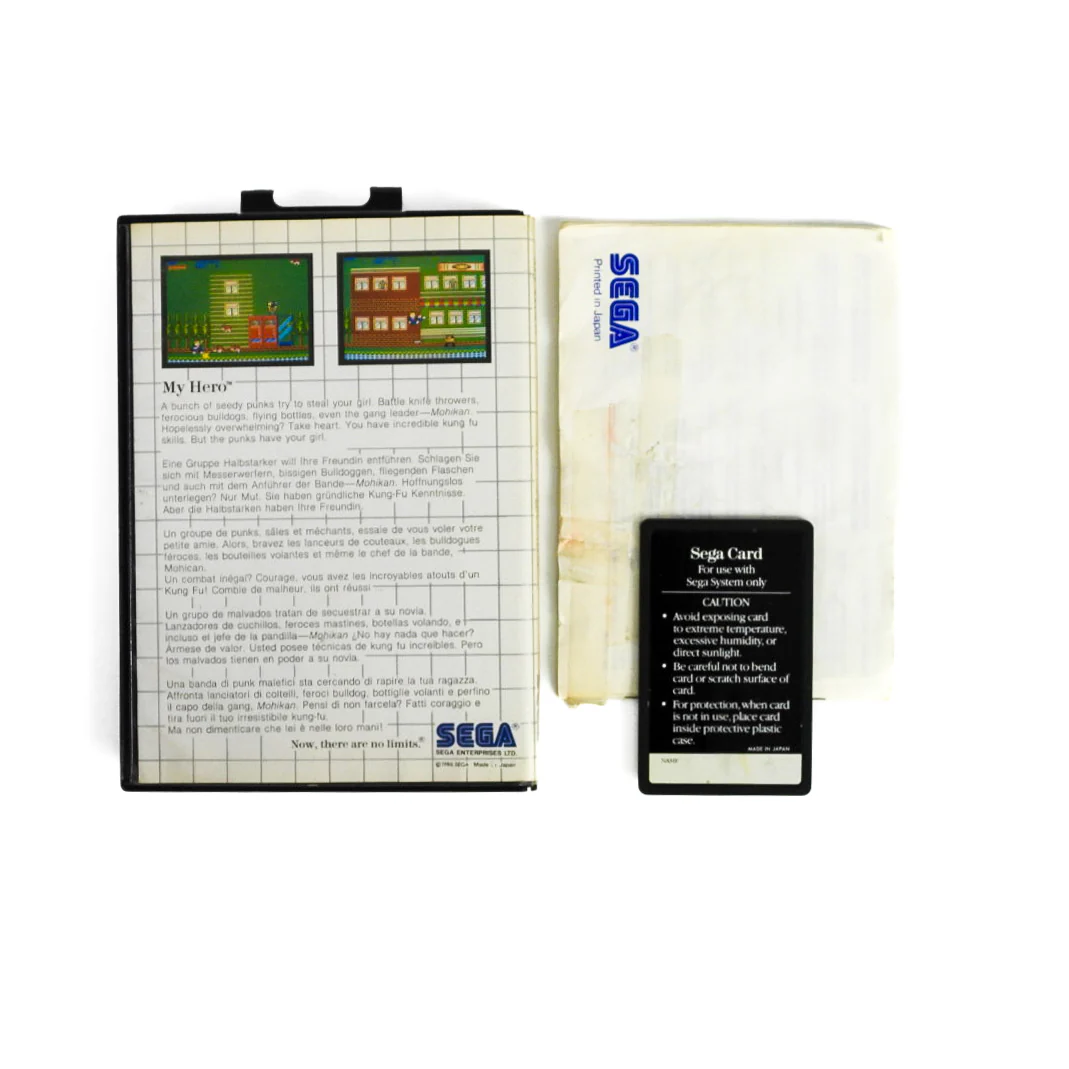 My Hero [Sega Card] [PAL] (Sega Master System) - Image 4
