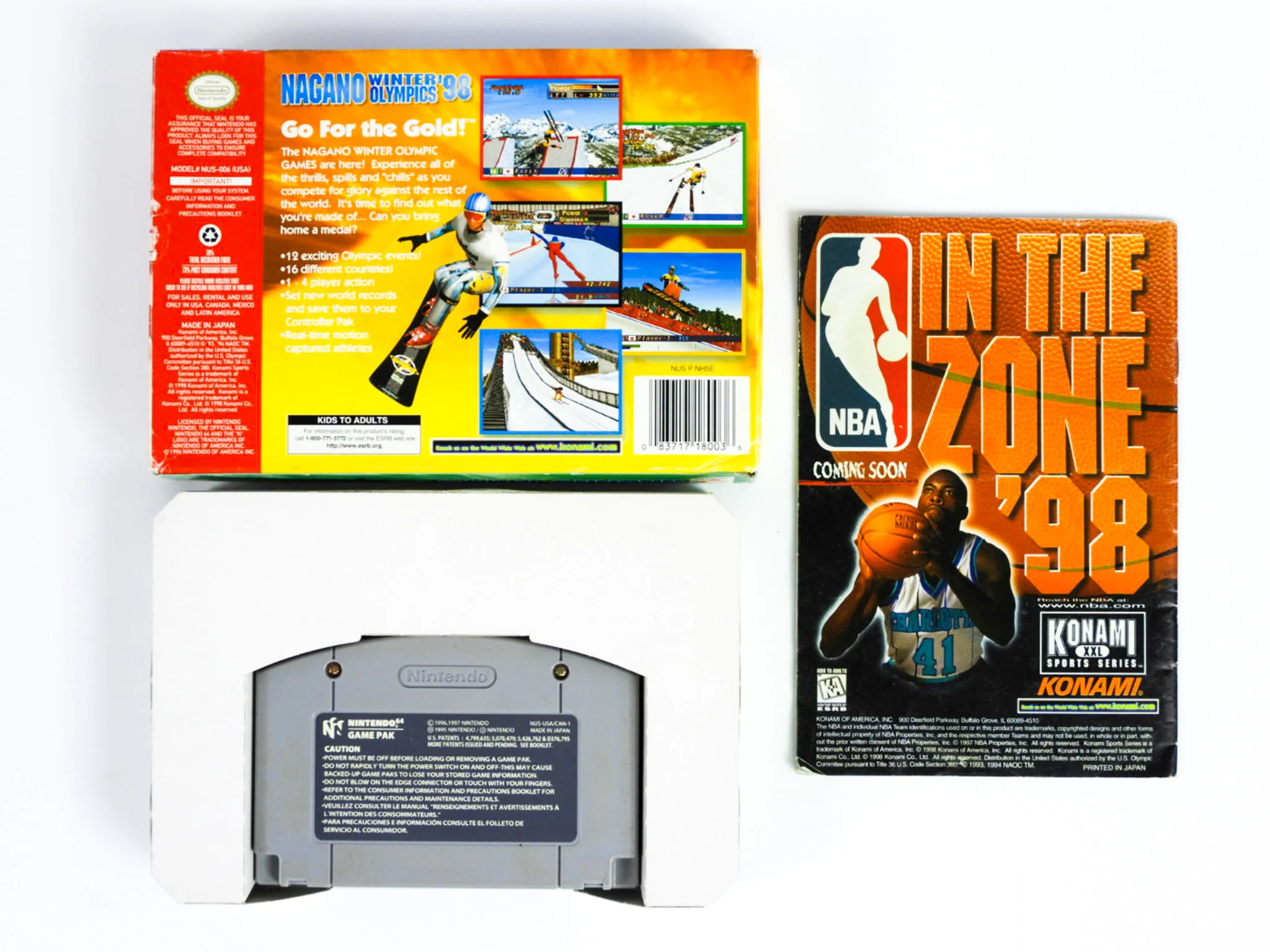 Nagano Winter Olympics '98 (Nintendo 64 / N64) - Image 2