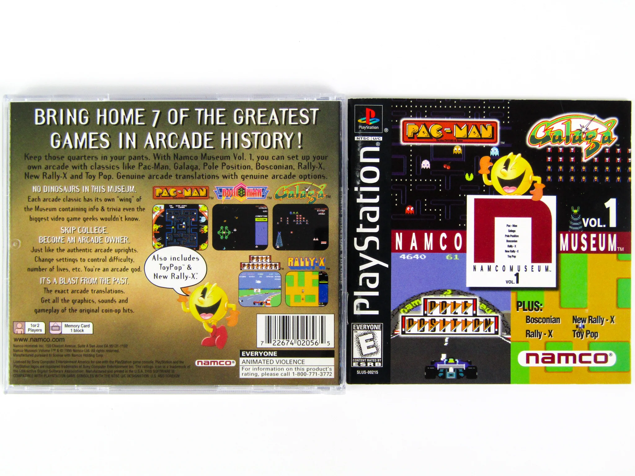 Namco Museum Volume 1 (PlayStation / PS1) - Image 2