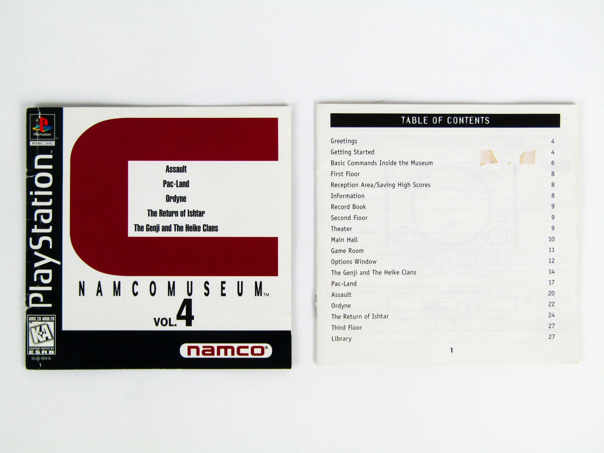 Namco Museum Volume 4 (PlayStation / PS1) - Image 4