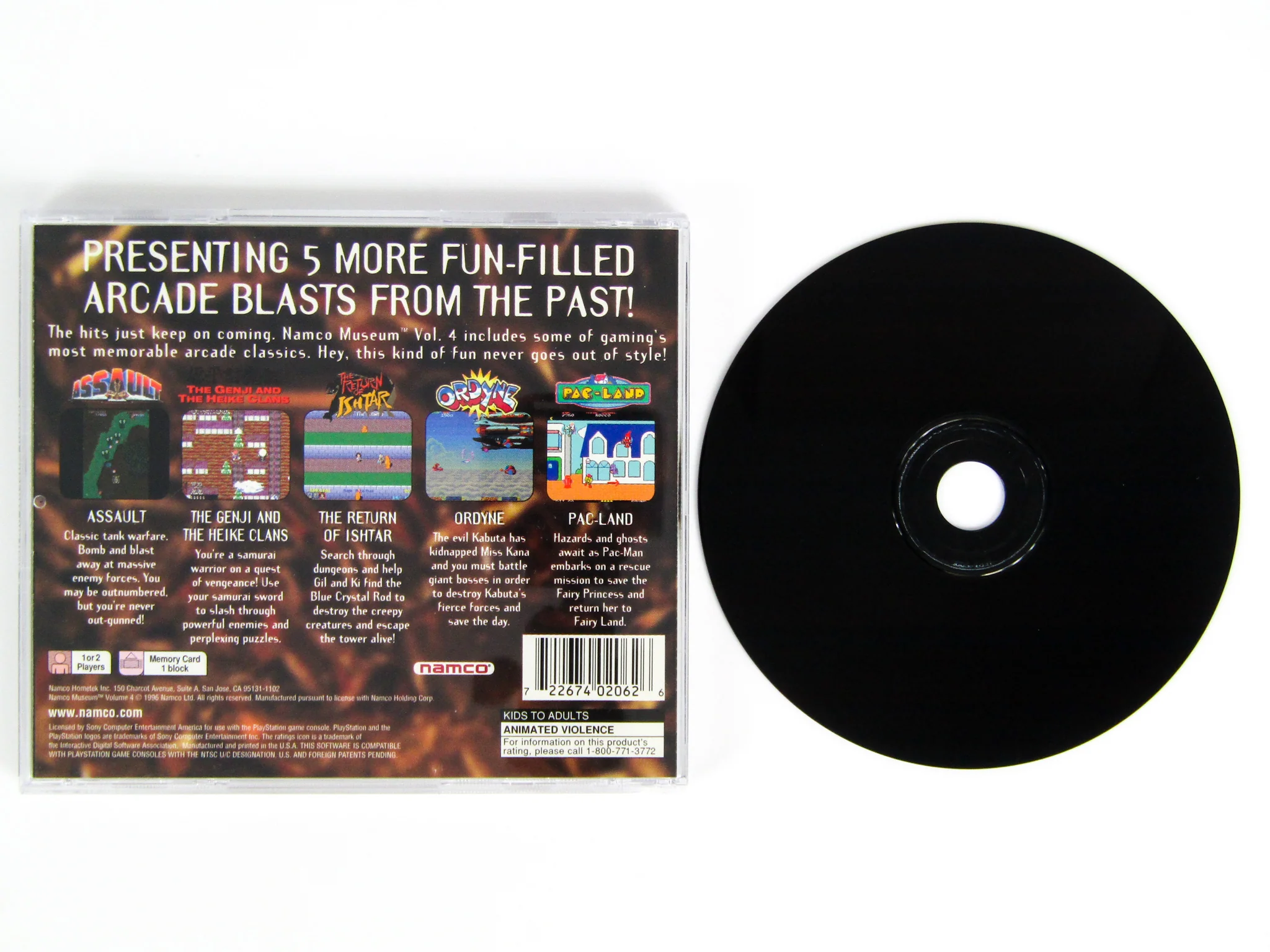 Namco Museum Volume 4 (PlayStation / PS1) - Image 6