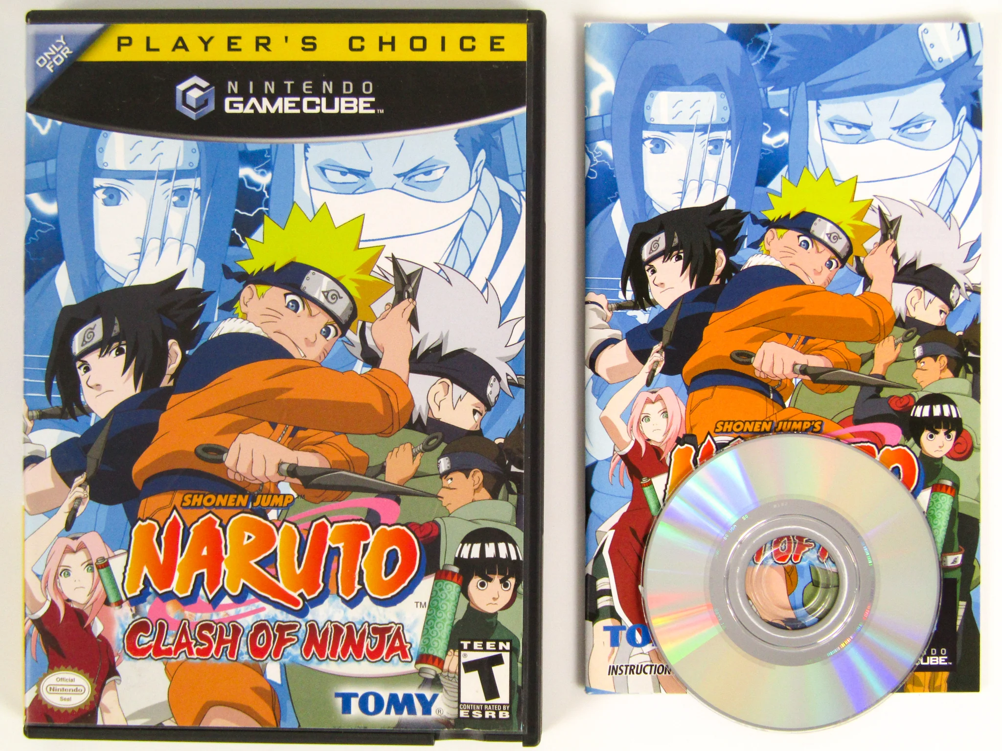 Naruto Clash Of Ninja [Player's Choice] (Nintendo GameCube)