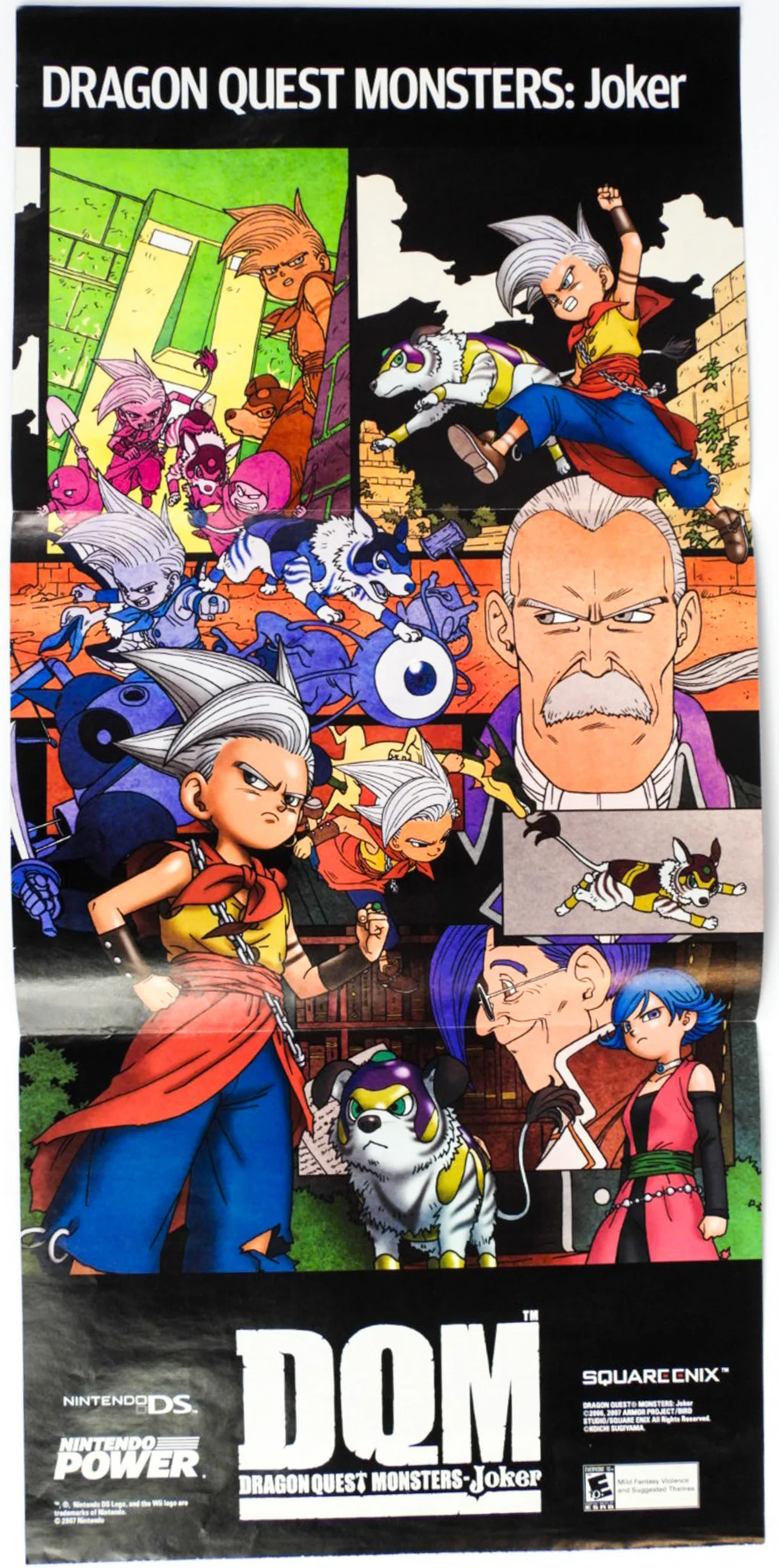 Naruto Clash Of Ninja Revolution And Dragon Quest Monsters Joke [Nintendo Power] [Poster] (Nintendo Wii) - Image 3