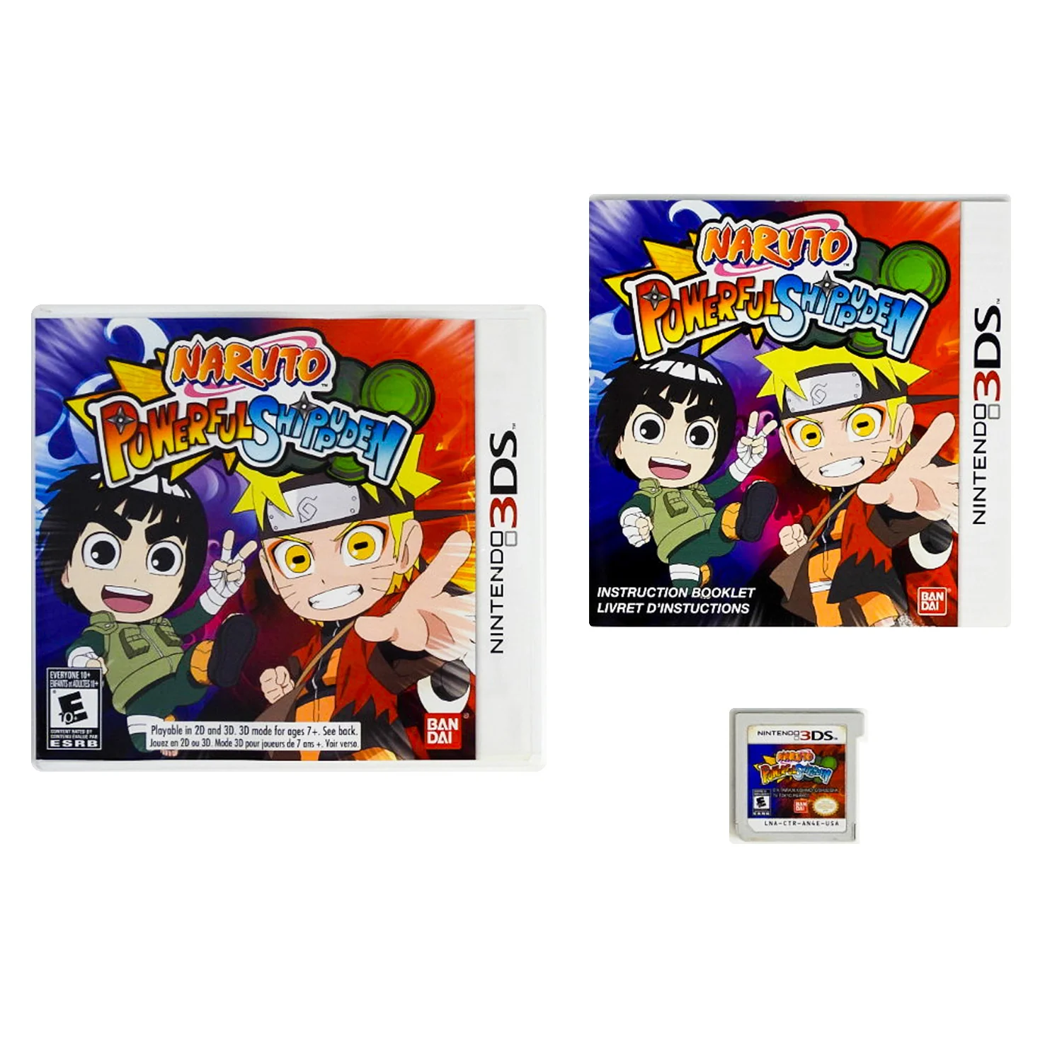 Naruto Powerful Shippuden [Misprint] (Nintendo 3DS) - Image 3