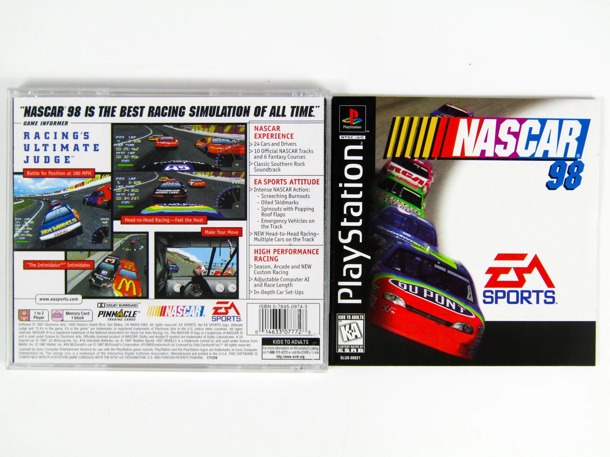 NASCAR 98 (PlayStation / PS1) - Image 2