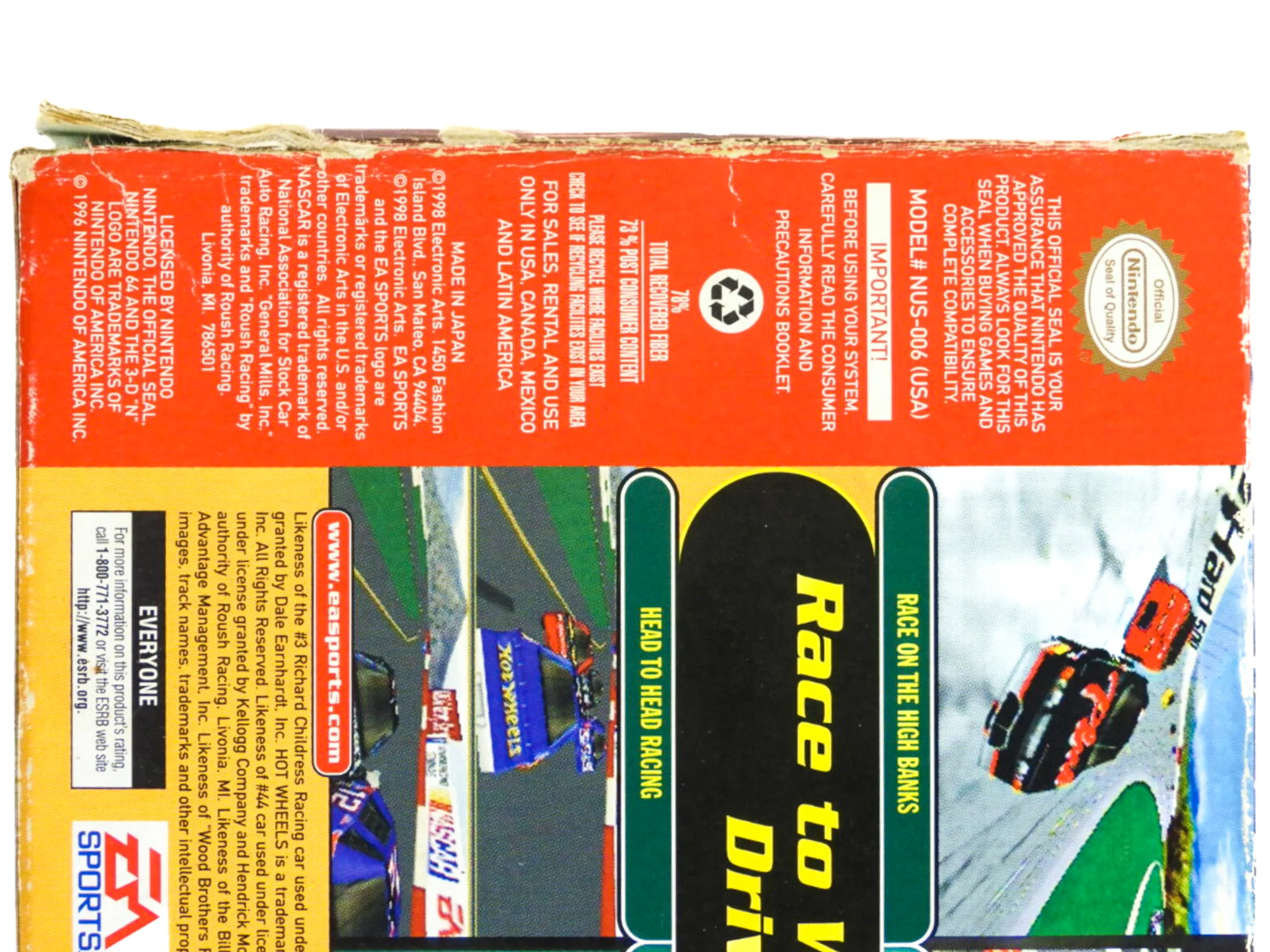 NASCAR 99 (Nintendo 64 / N64) - Image 6
