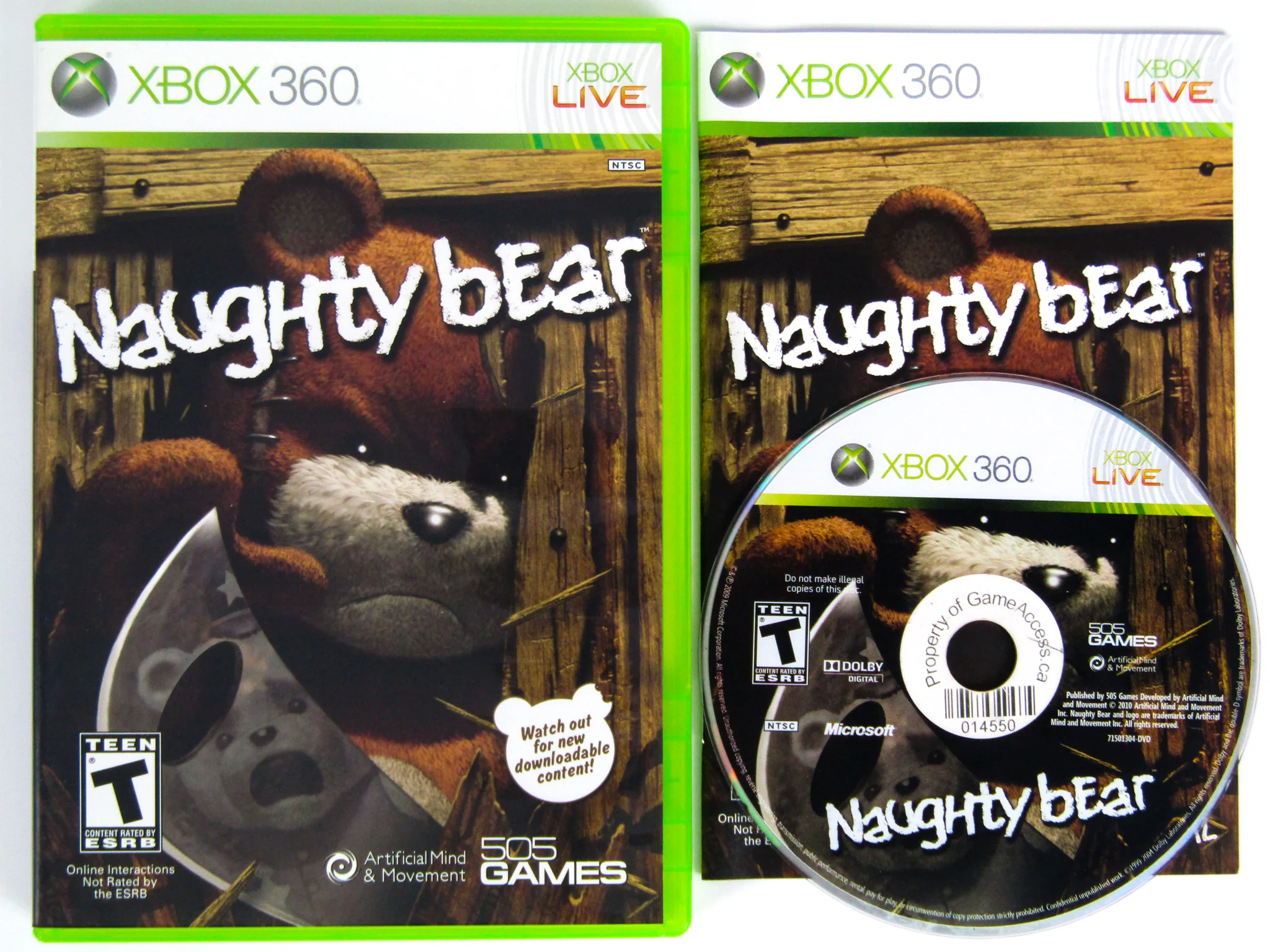 Naughty Bear (Xbox 360) - Image 2