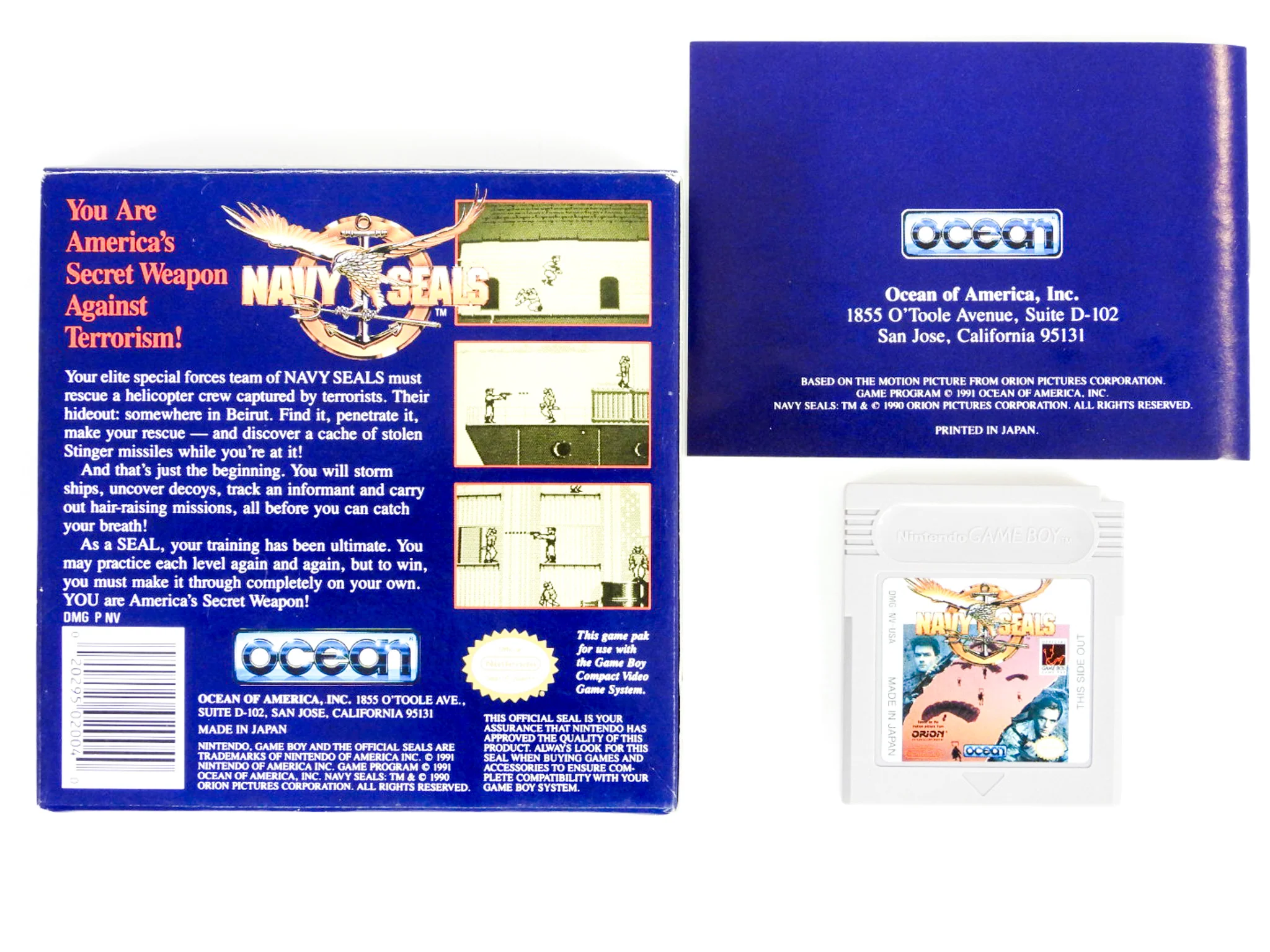 Navy Seals (Nintendo Game Boy) - Image 2