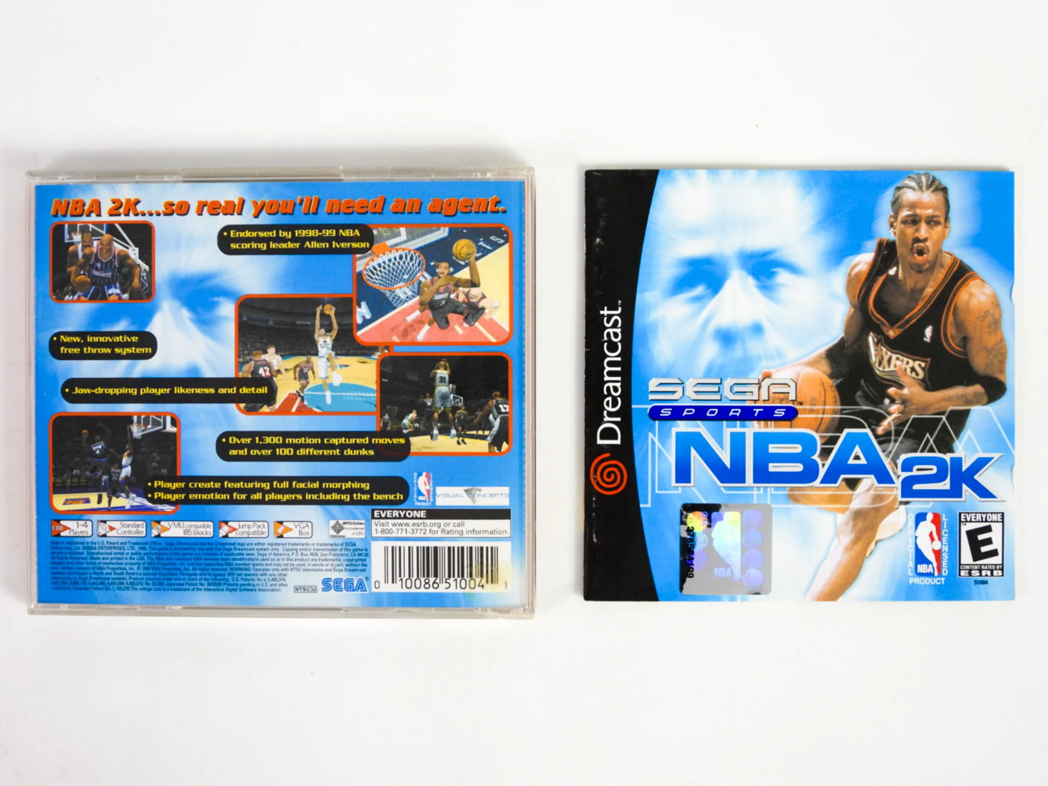 NBA 2K [Sega All Stars] (Sega Dreamcast) - Image 2