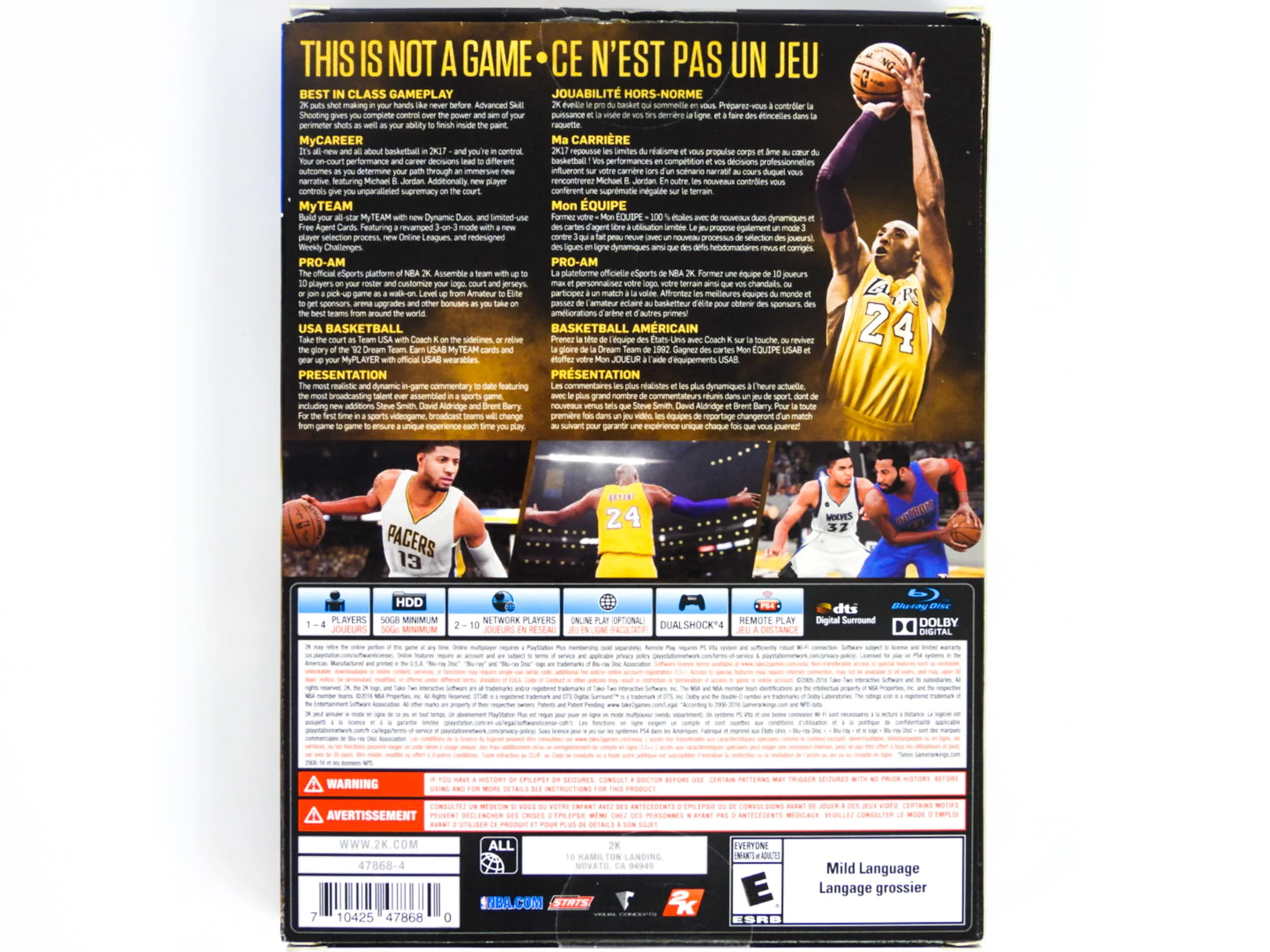 NBA 2K17 [Legend Edition Gold] (PlayStation 4 / PS4) - Image 2