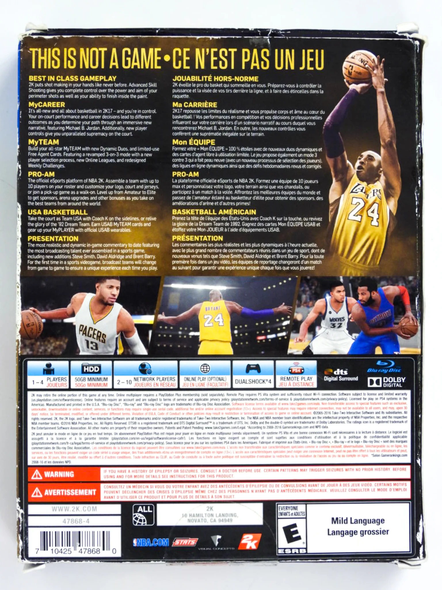 NBA 2K17 [Legend Edition Gold] (PlayStation 4 / PS4) - Image 9
