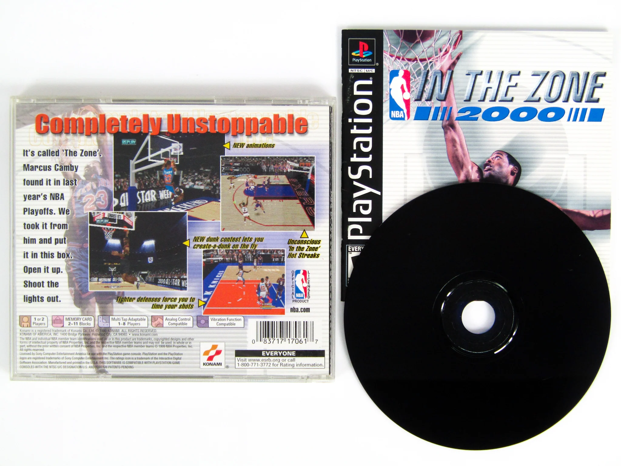 NBA In The Zone 2000 (PlayStation / PS1)