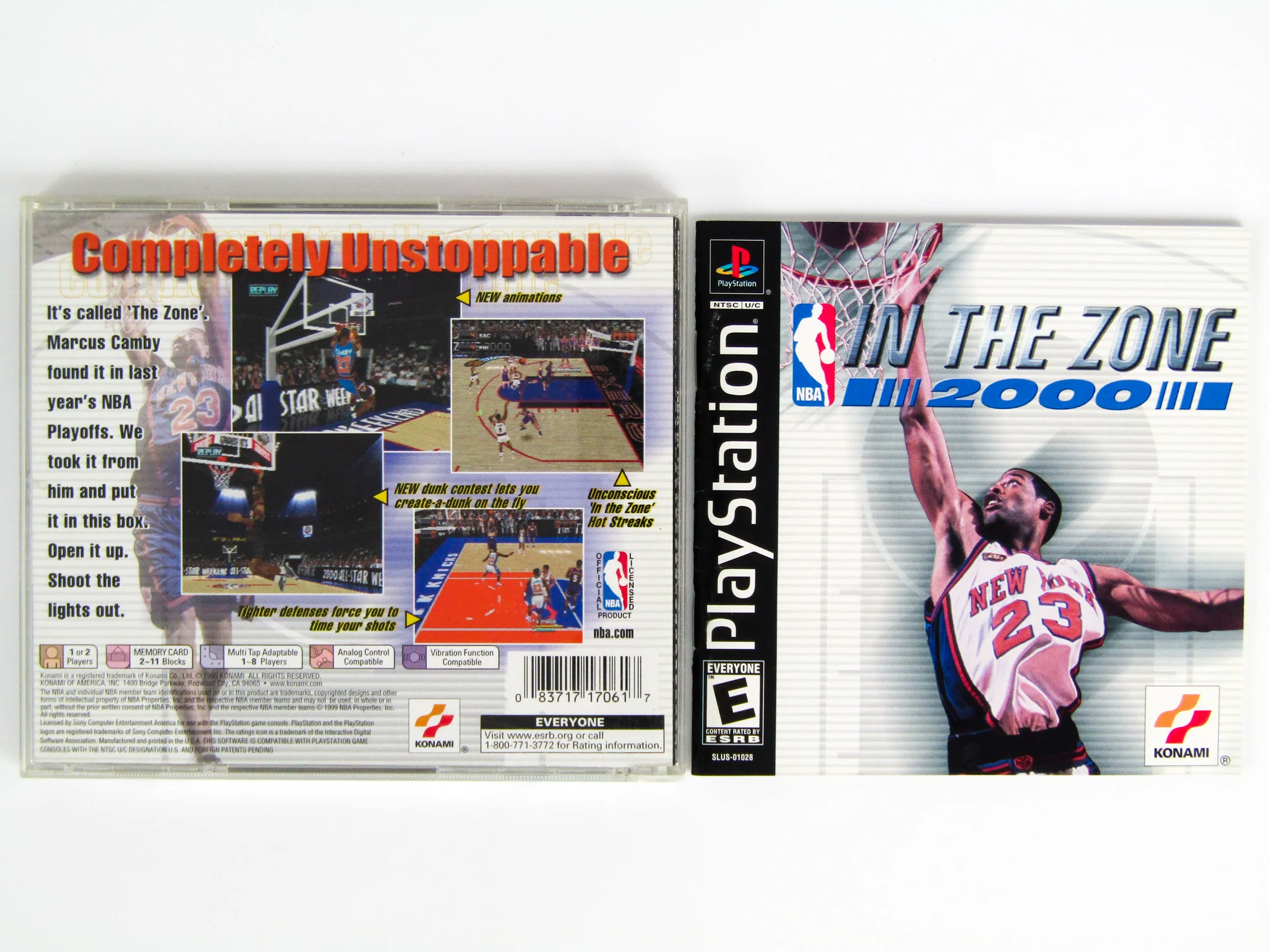 NBA In The Zone 2000 (PlayStation / PS1) - Image 2