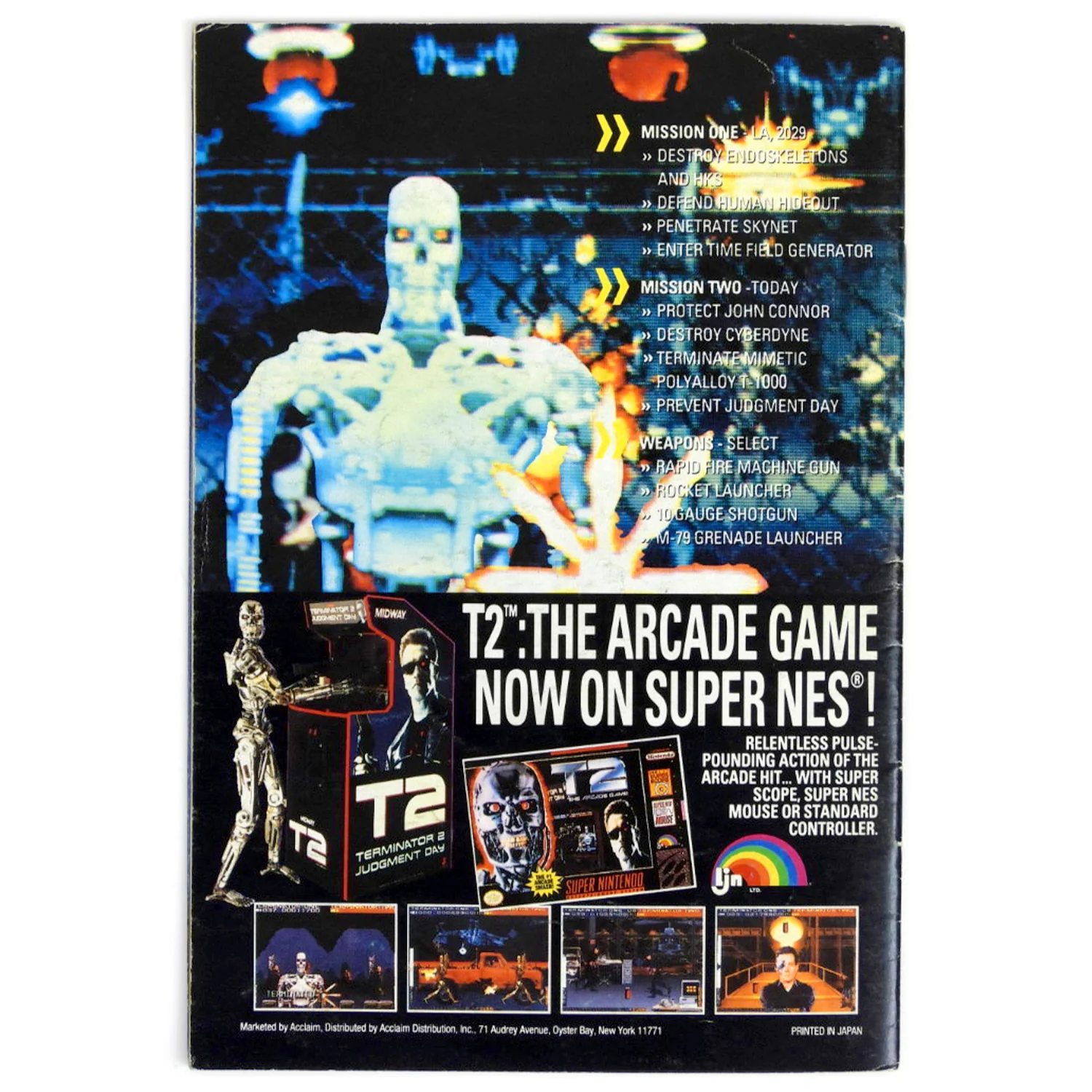 NBA Jam [Manual] (Super Nintendo / SNES) - Image 2