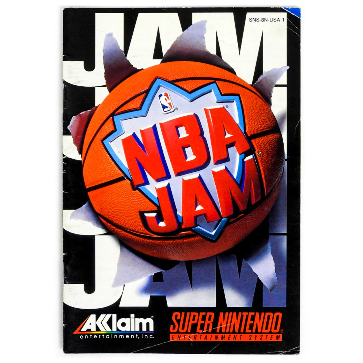 NBA Jam [Manual] (Super Nintendo / SNES) - Image 3
