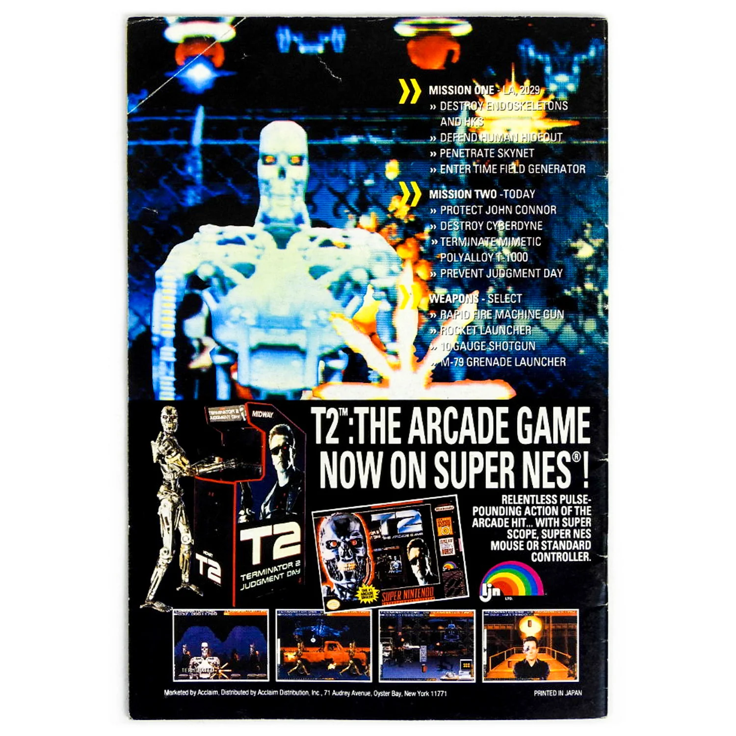 NBA Jam [Manual] (Super Nintendo / SNES) - Image 4