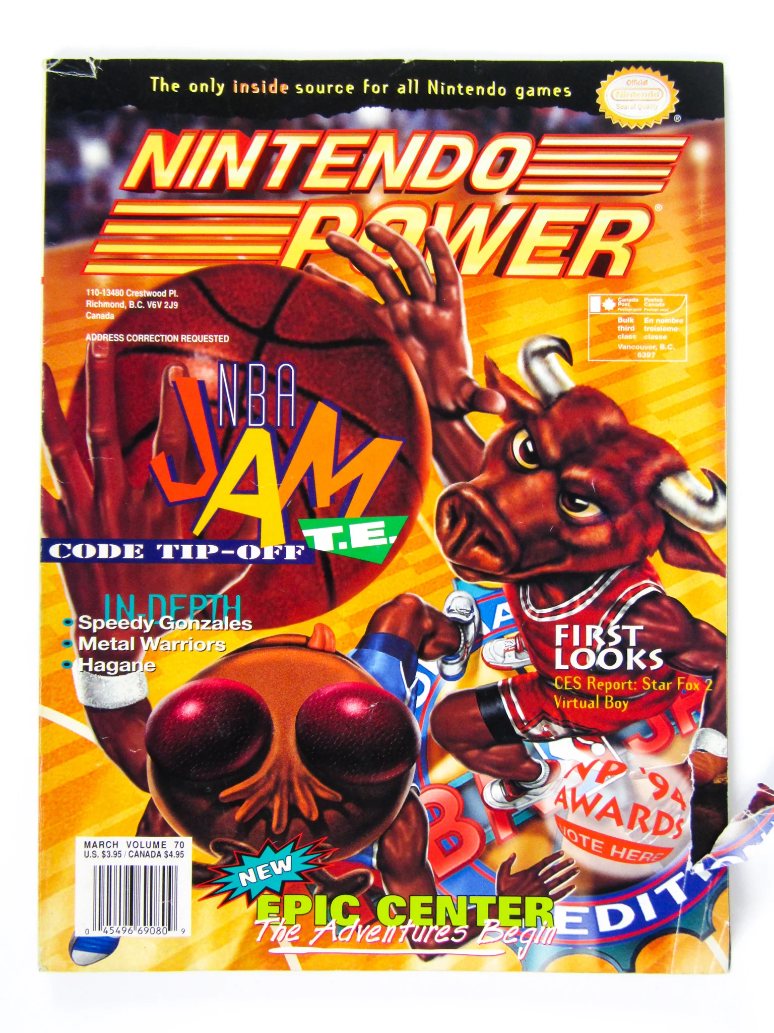 NBA Jam Tournament Edition [Volume 70] [Nintendo Power] (Magazines) - Image 10