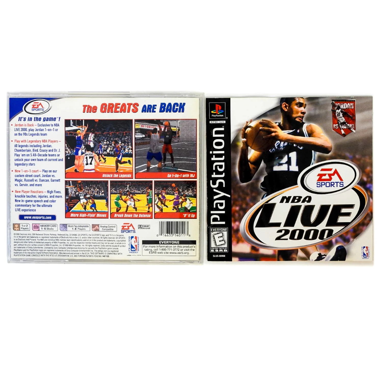 NBA Live 2000 (PlayStation / PS1) - Image 2