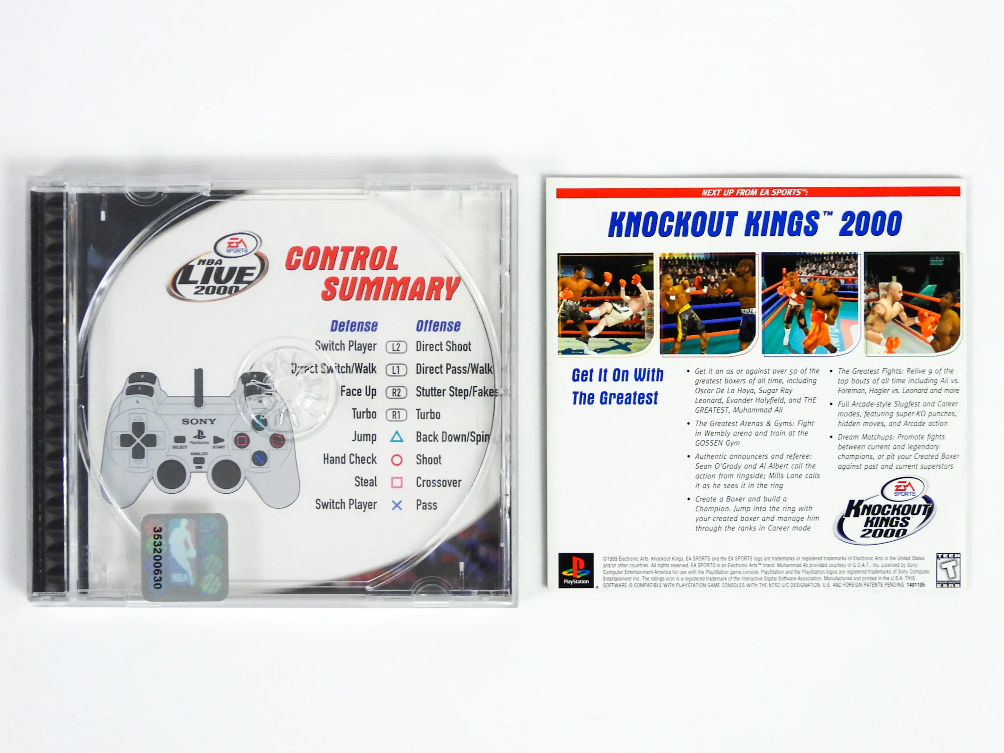 NBA Live 2000 (PlayStation / PS1) - Image 5