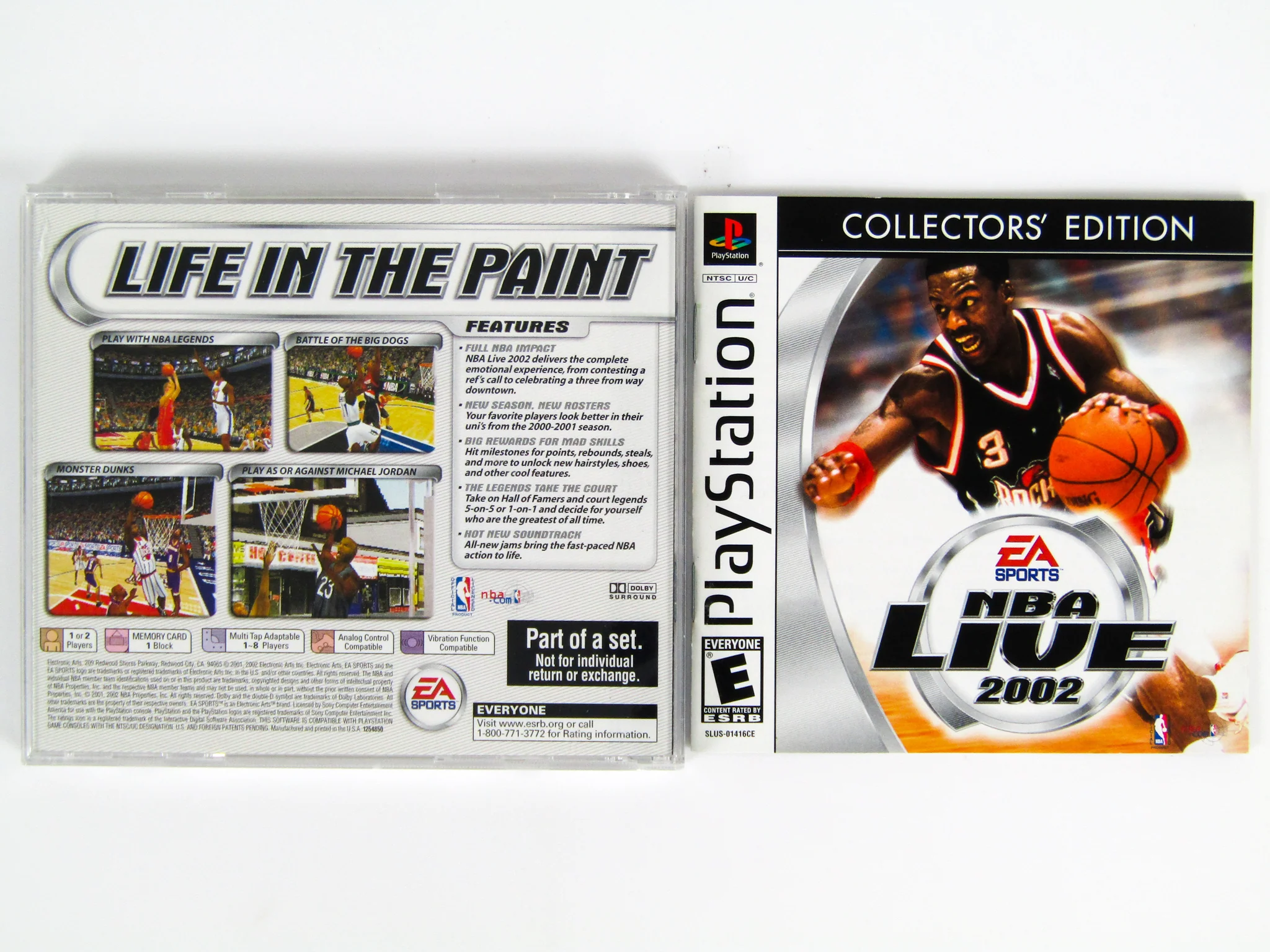 NBA Live 2002 [Collector's Edition] (PlayStation / PS1) - Image 2