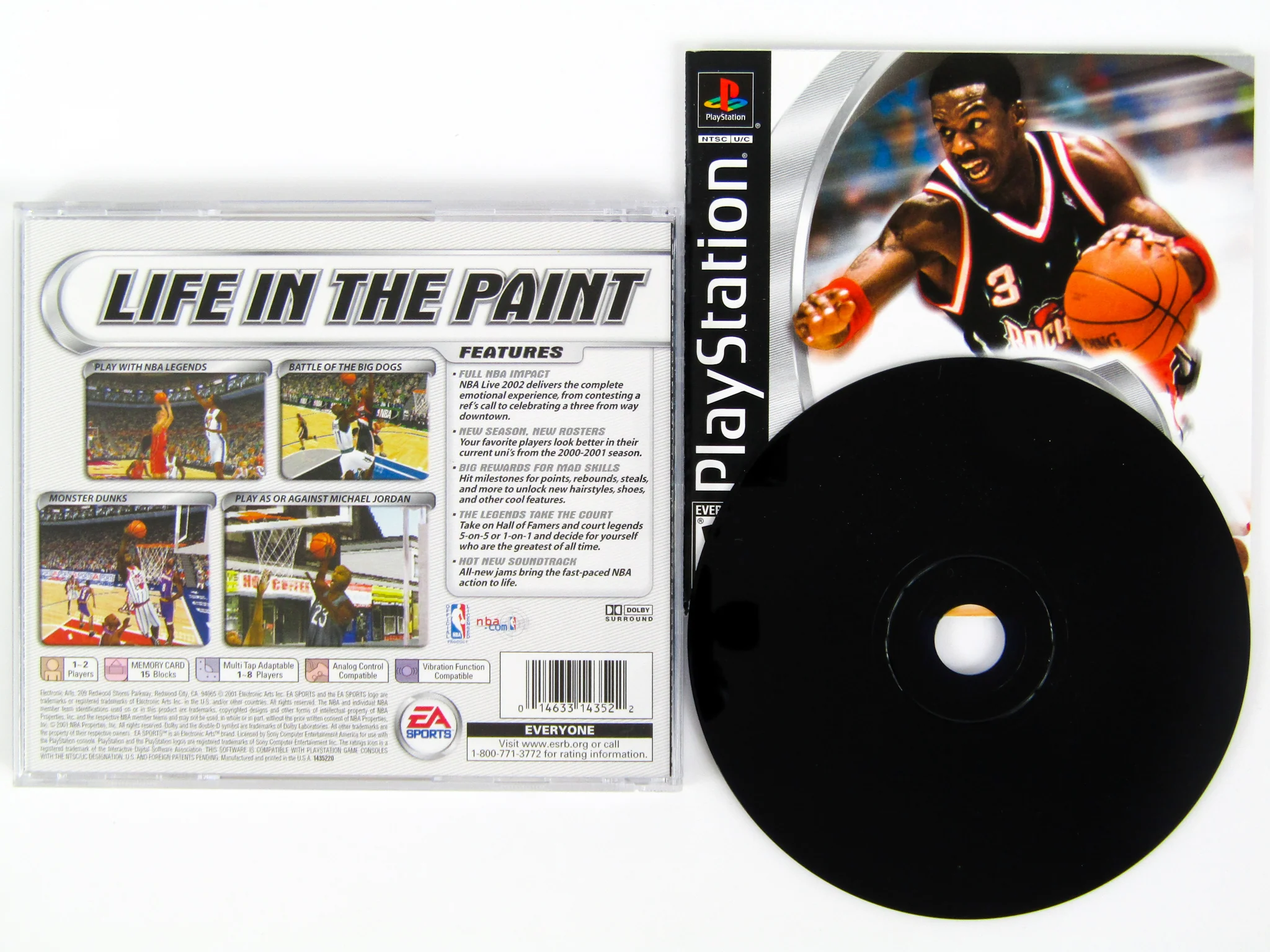NBA Live 2002 (PlayStation / PS1)