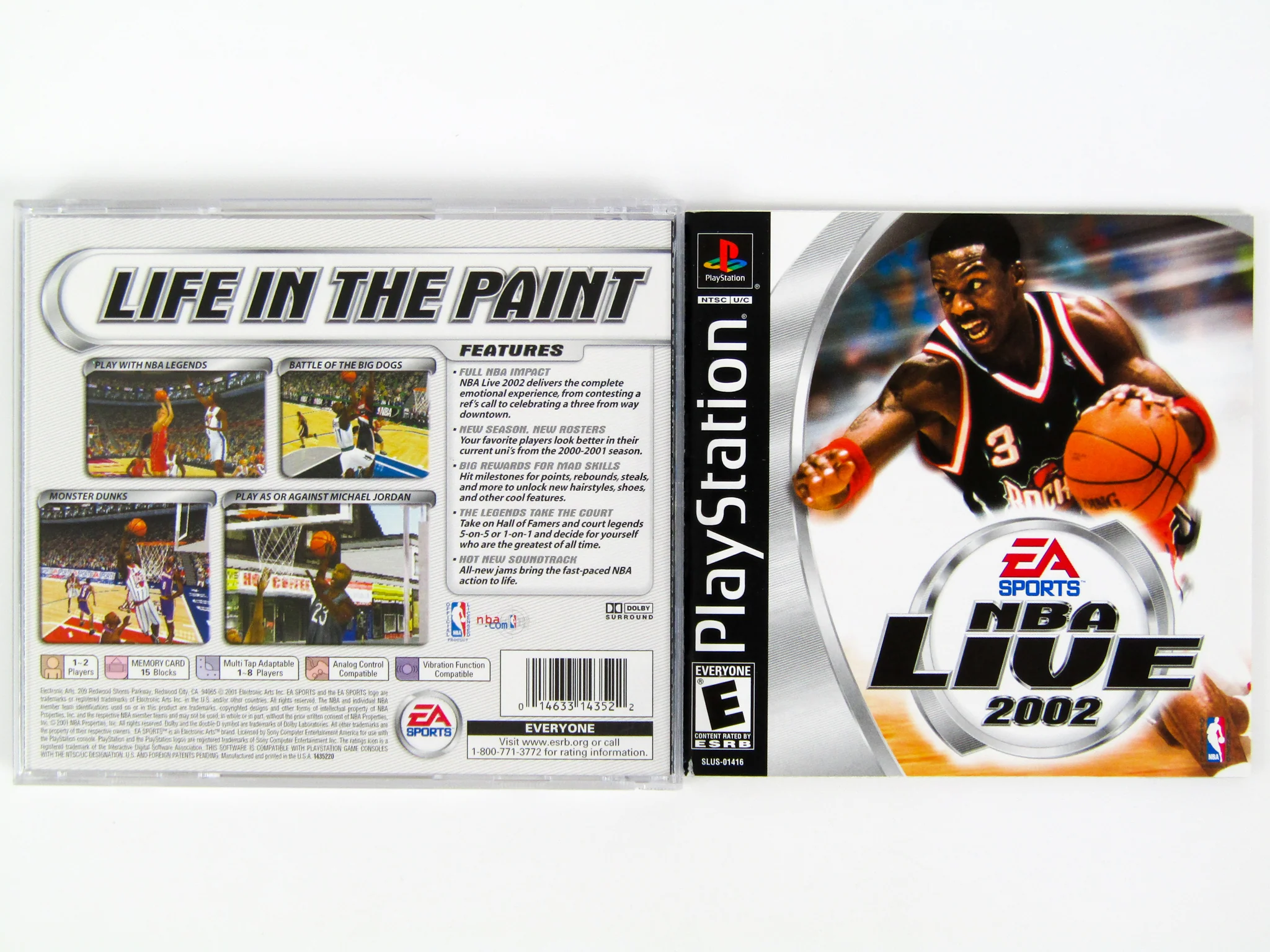 NBA Live 2002 (PlayStation / PS1) - Image 2