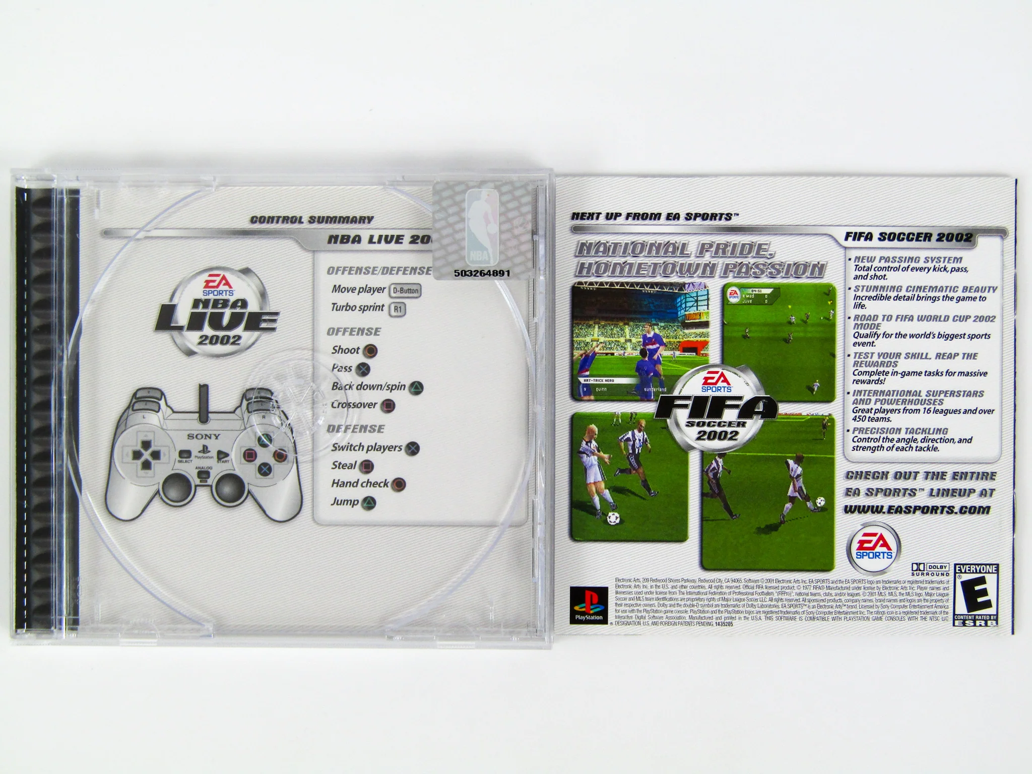 NBA Live 2002 (PlayStation / PS1) - Image 3