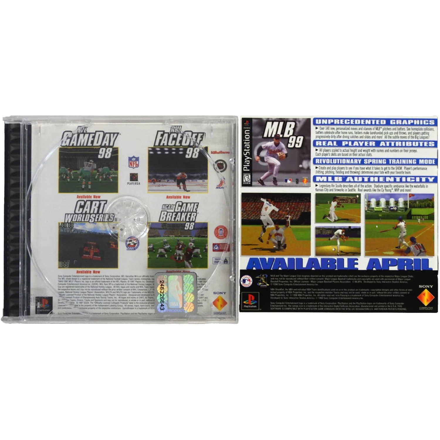 NBA ShootOut 98 (PlayStation / PS1) - Image 2