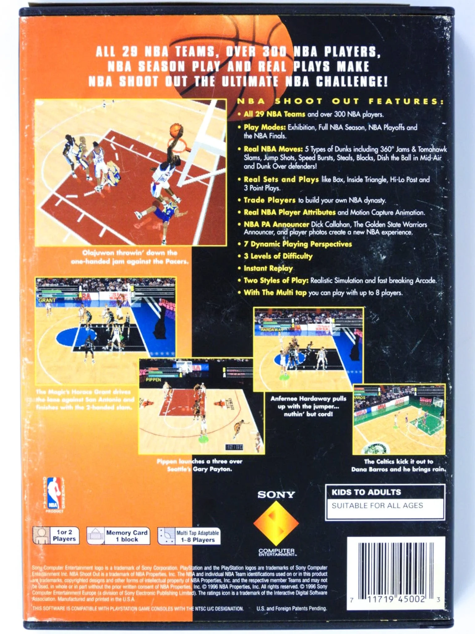 NBA ShootOut [Long Box] (PlayStation / PS1) - Image 3