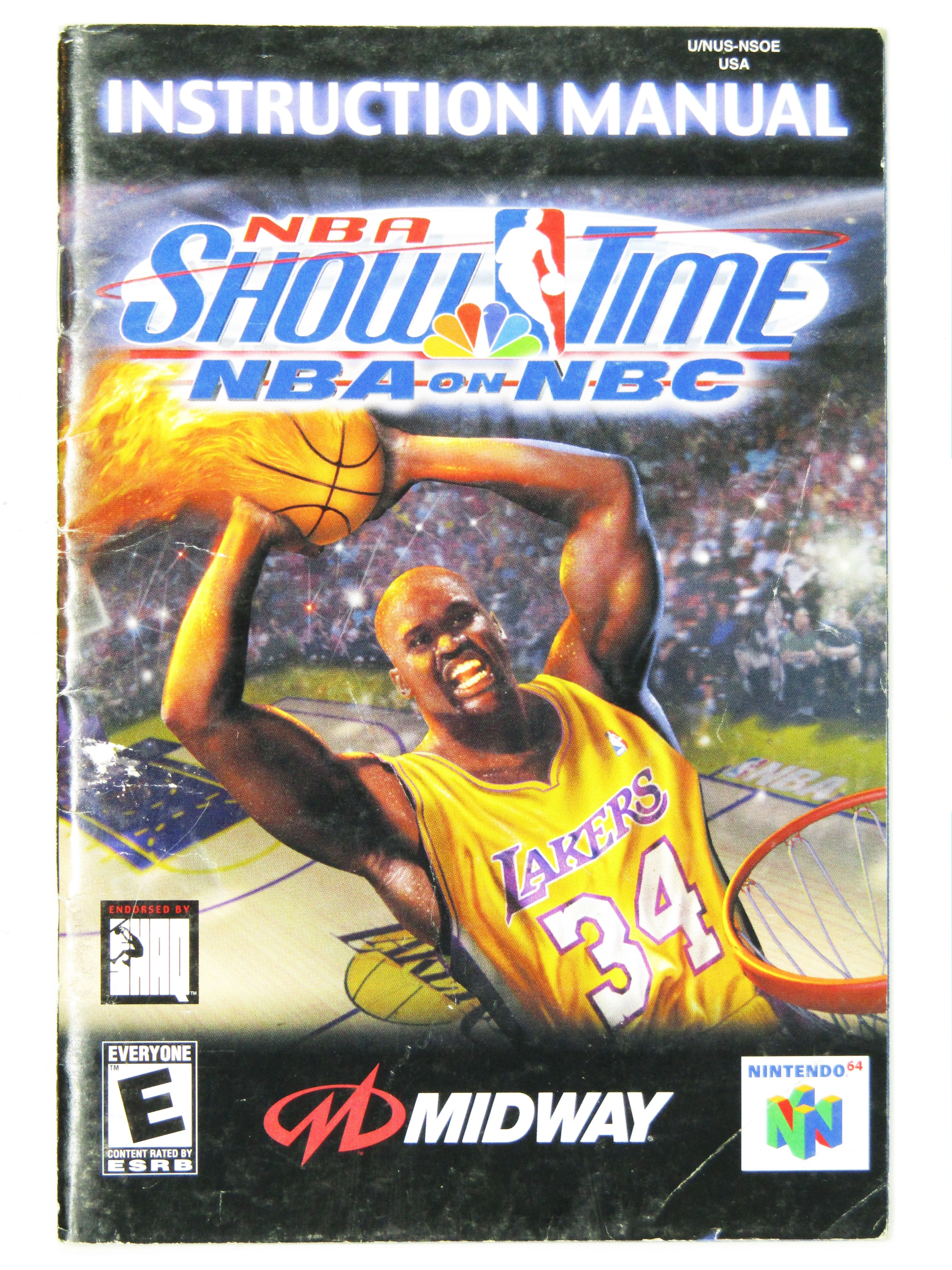 NBA Showtime [Manual] (Nintendo 64 / N64) - Image 3