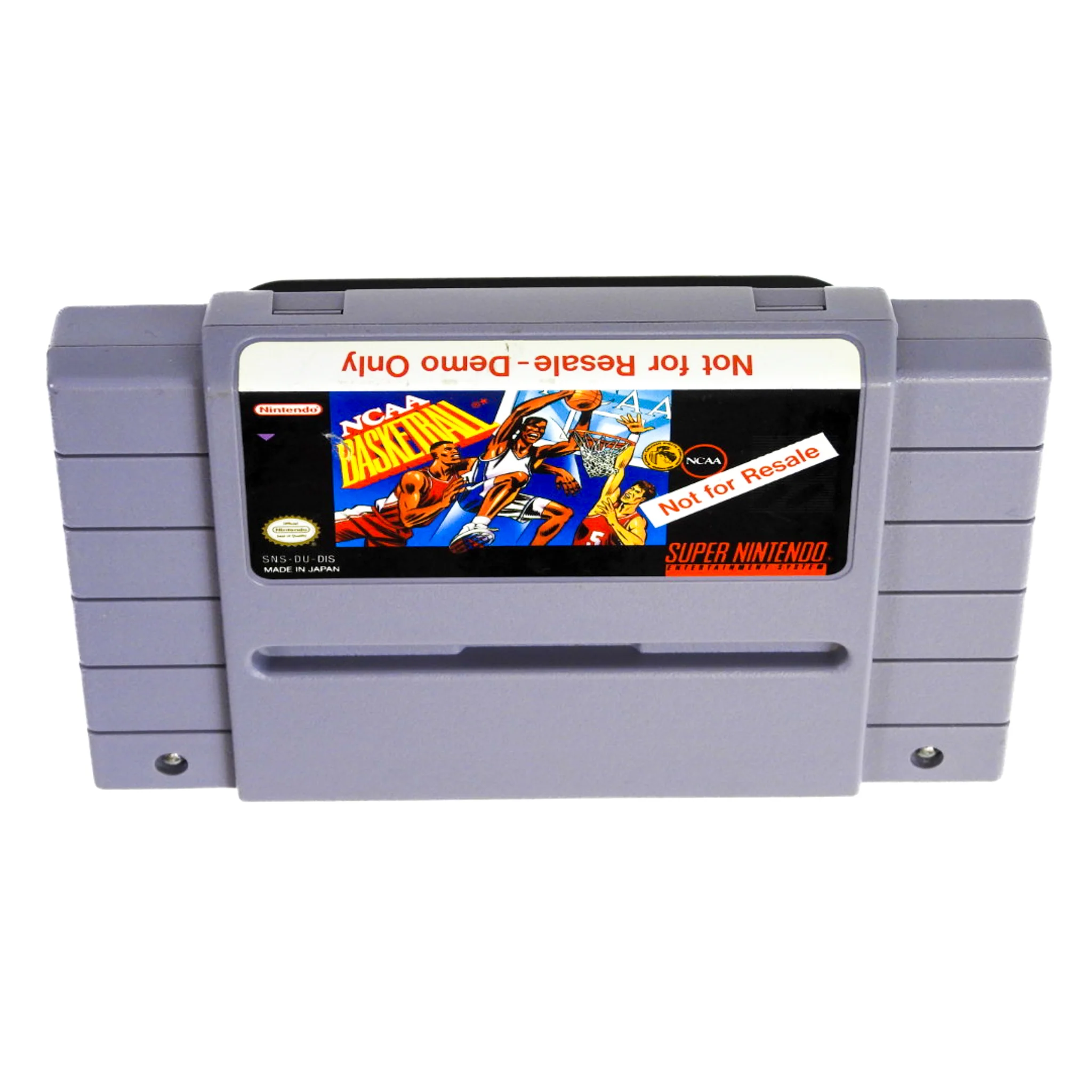 NCAA Basketball [Not for Resale] (Super Nintendo / SNES)