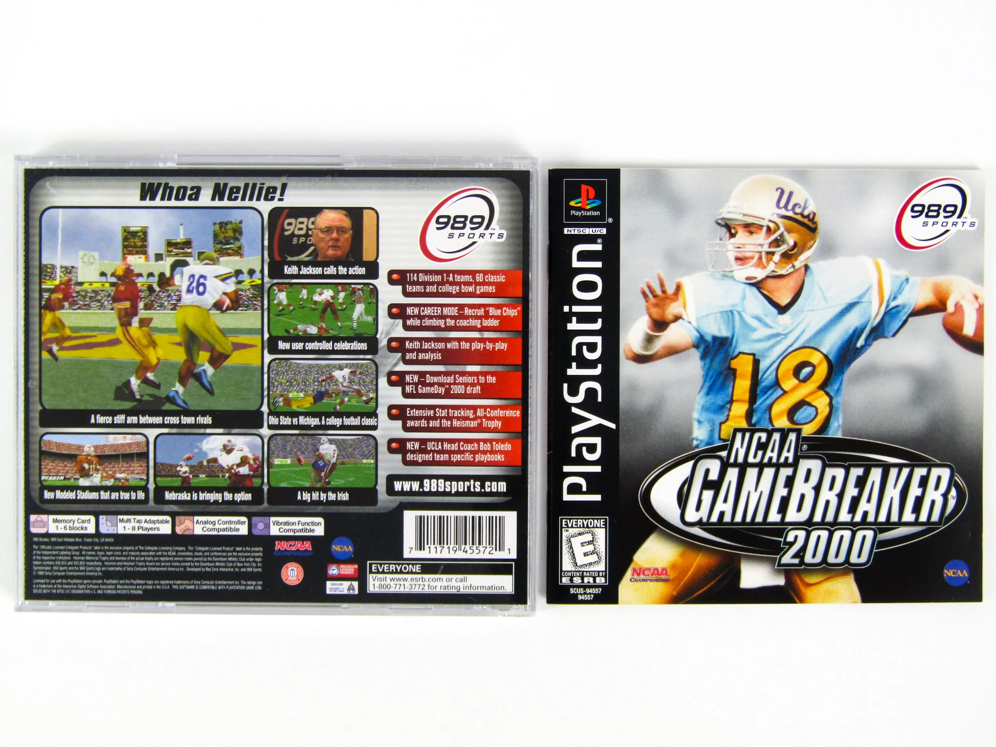 NCAA GameBreaker 2000 (PlayStation / PS1) - Image 2