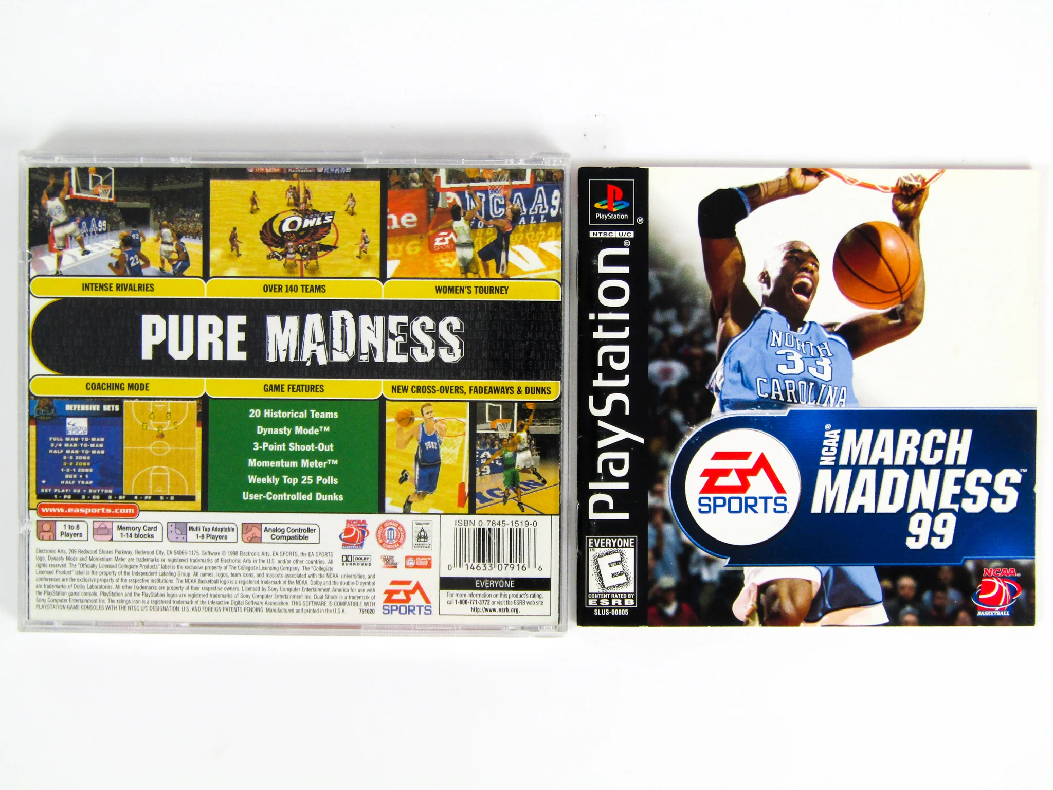 NCAA March Madness 99 (PlayStation / PS1) - Image 2