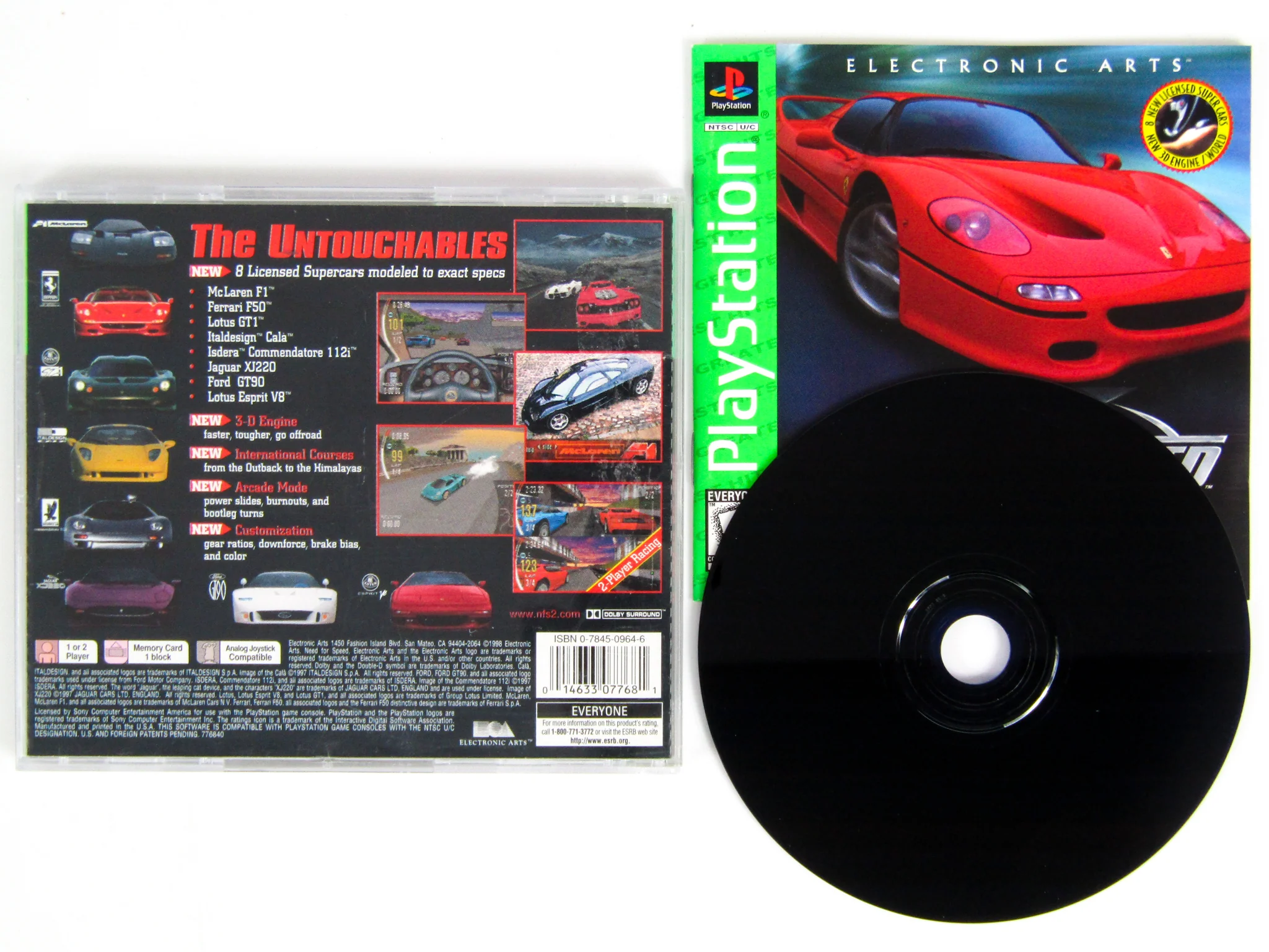 Need For Speed 2 [Greatest Hits] (PlayStation / PS1)