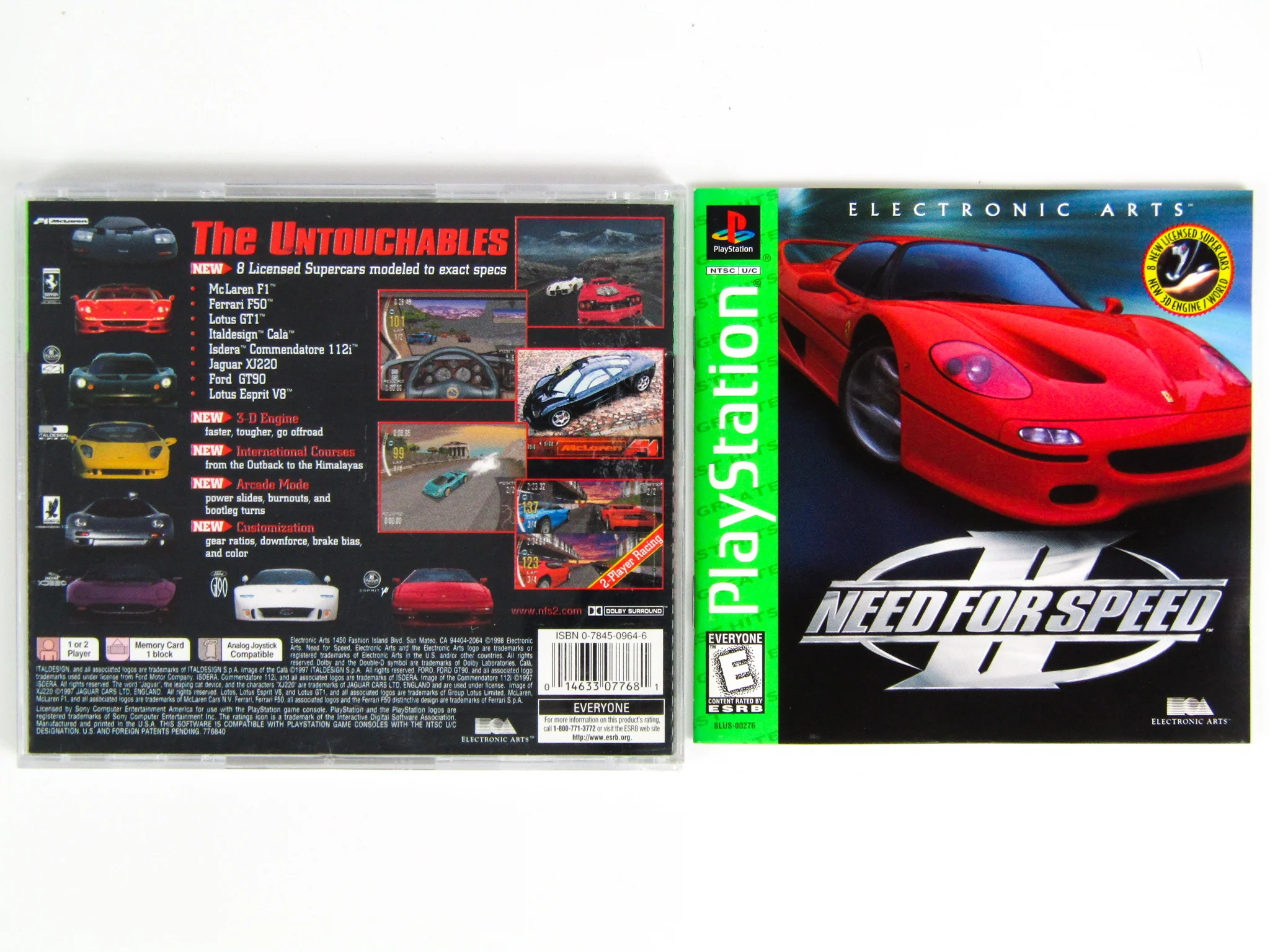 Need For Speed 2 [Greatest Hits] (PlayStation / PS1) - Image 2